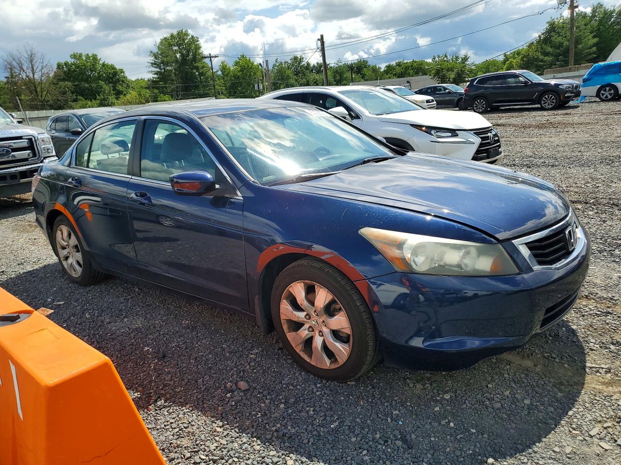 2009 Honda Accord Exl Blue vin: 1HGCP26879A067947