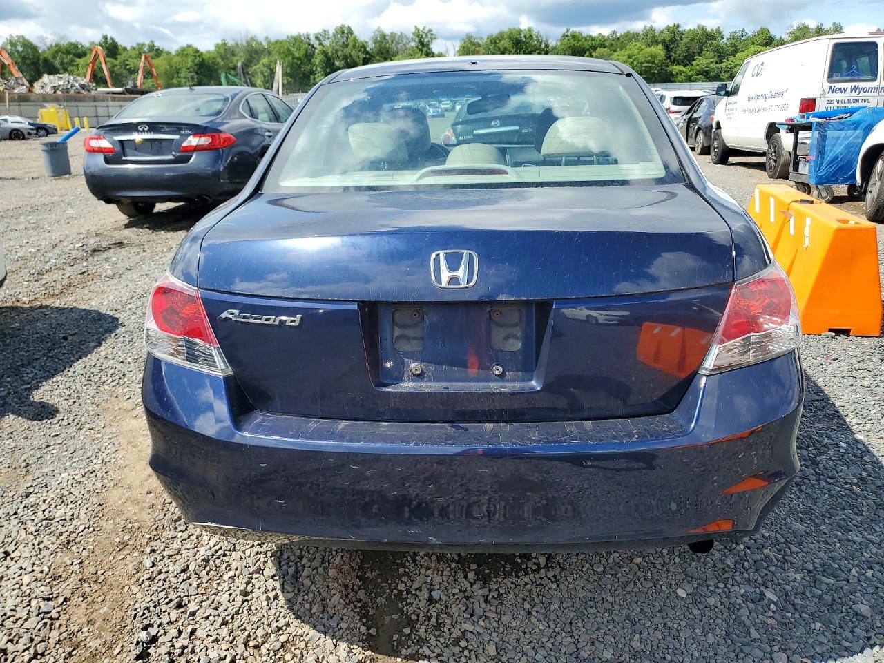 2009 Honda Accord Exl Blue vin: 1HGCP26879A067947