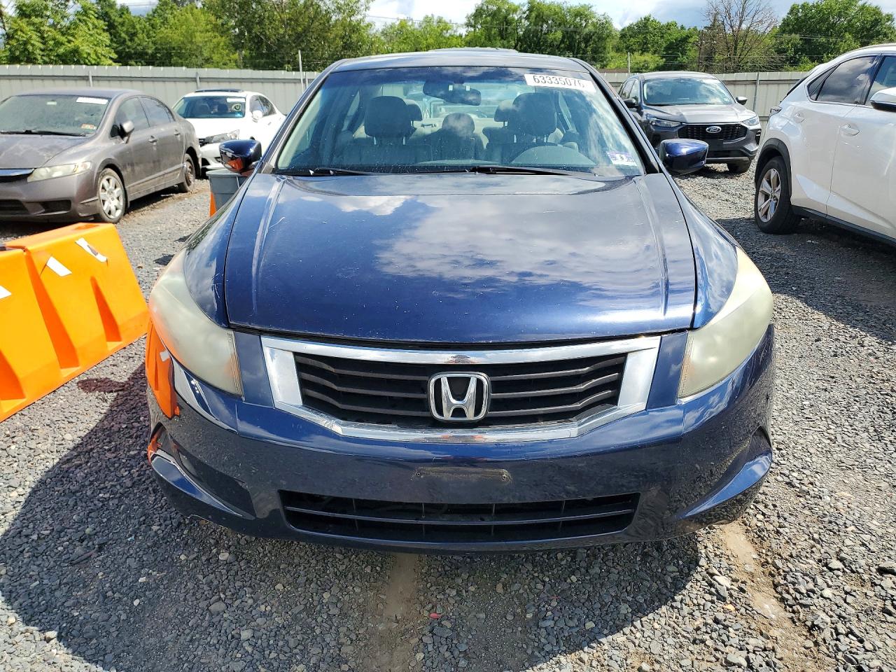 2009 Honda Accord Exl Blue vin: 1HGCP26879A067947