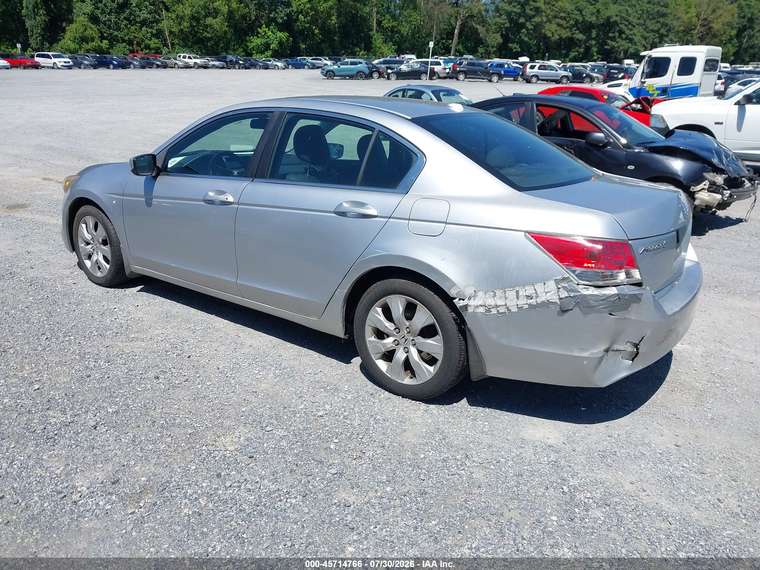 2009 Honda Accord 2.4 Ex-l Silver vin: 1HGCP26879A156904