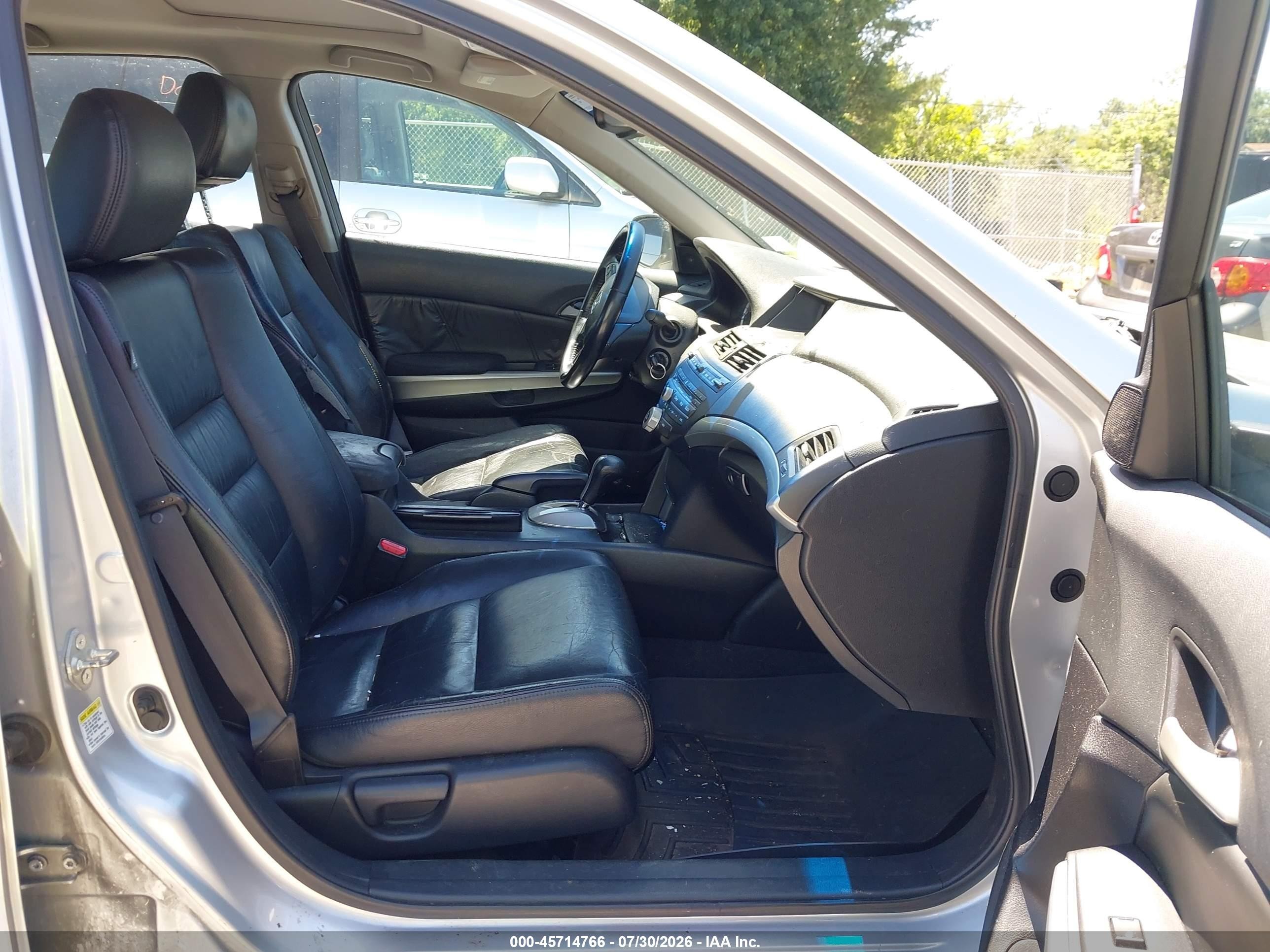 2009 Honda Accord 2.4 Ex-l Silver vin: 1HGCP26879A156904