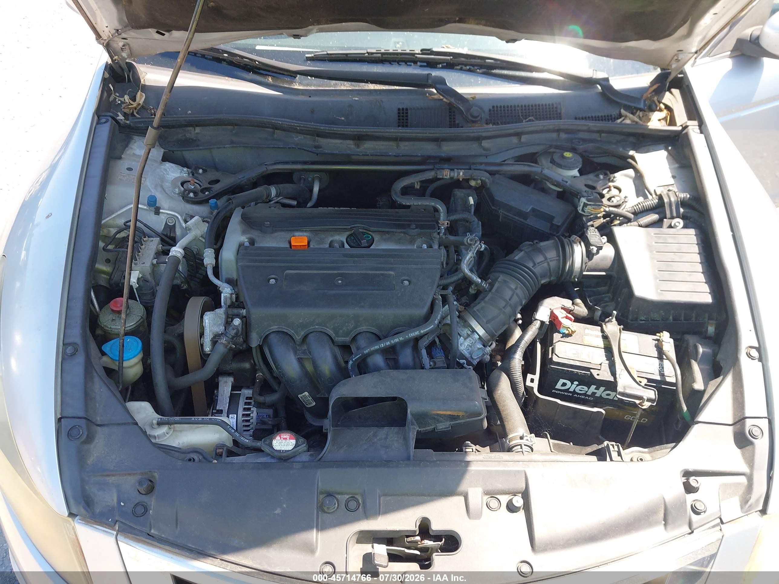 2009 Honda Accord 2.4 Ex-l Silver vin: 1HGCP26879A156904