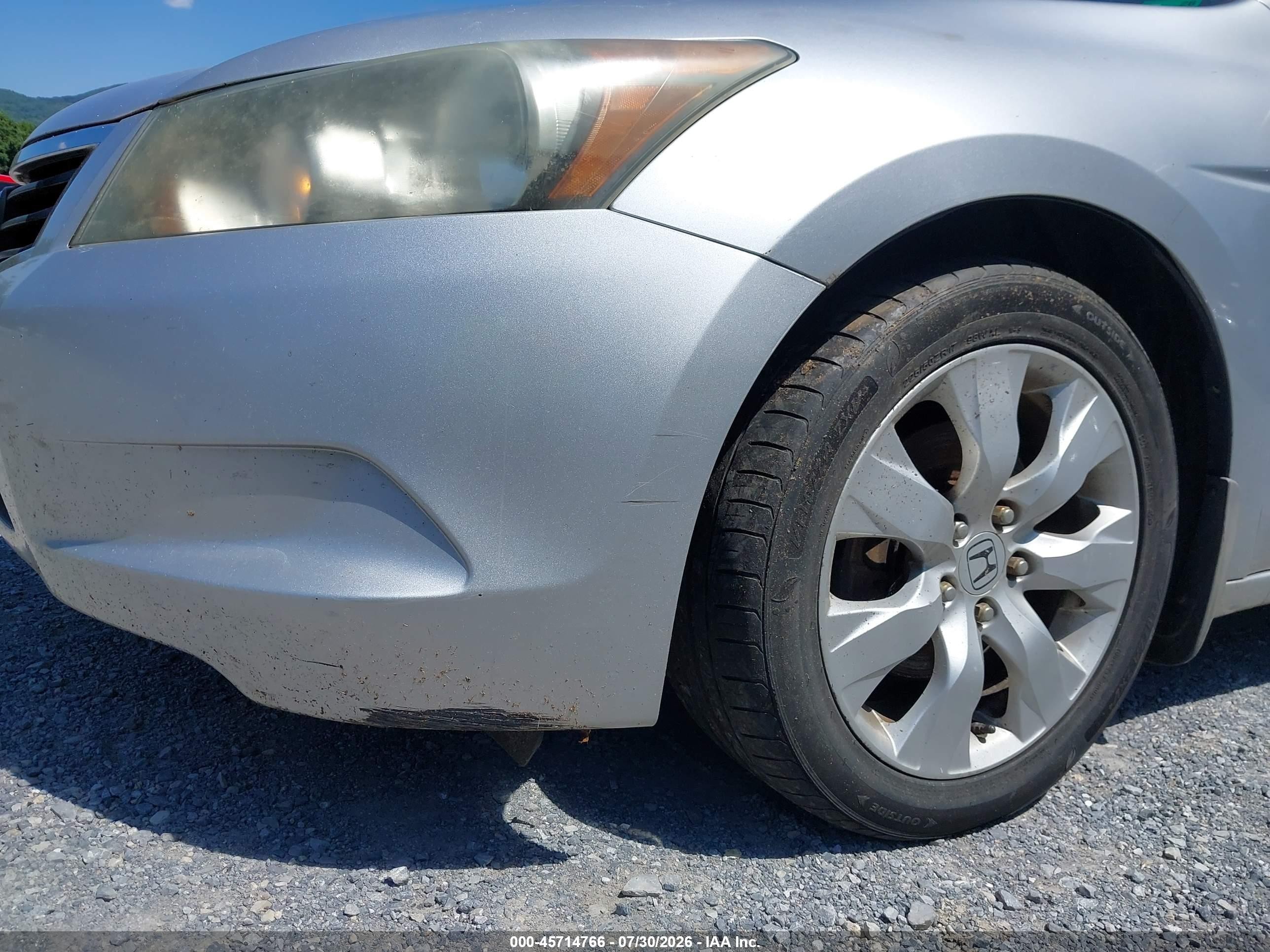 2009 Honda Accord 2.4 Ex-l Silver vin: 1HGCP26879A156904