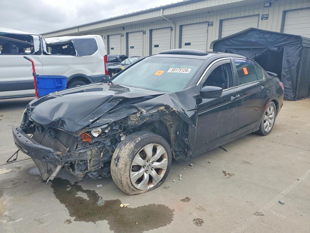 2009 Honda Accord Exl Black vin: 1HGCP26879A168907