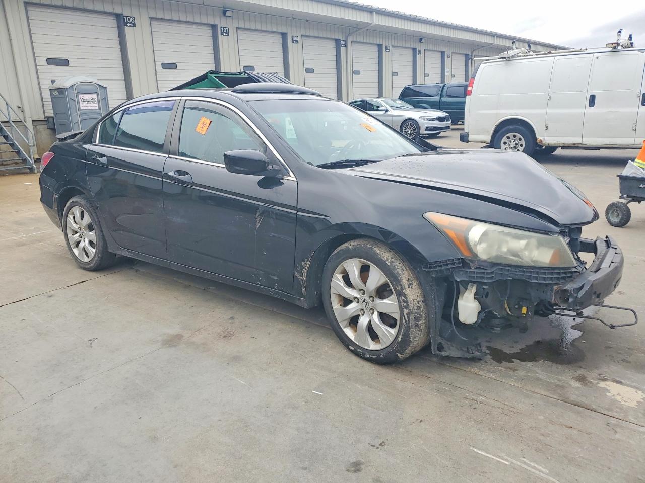 2009 Honda Accord Exl Black vin: 1HGCP26879A168907