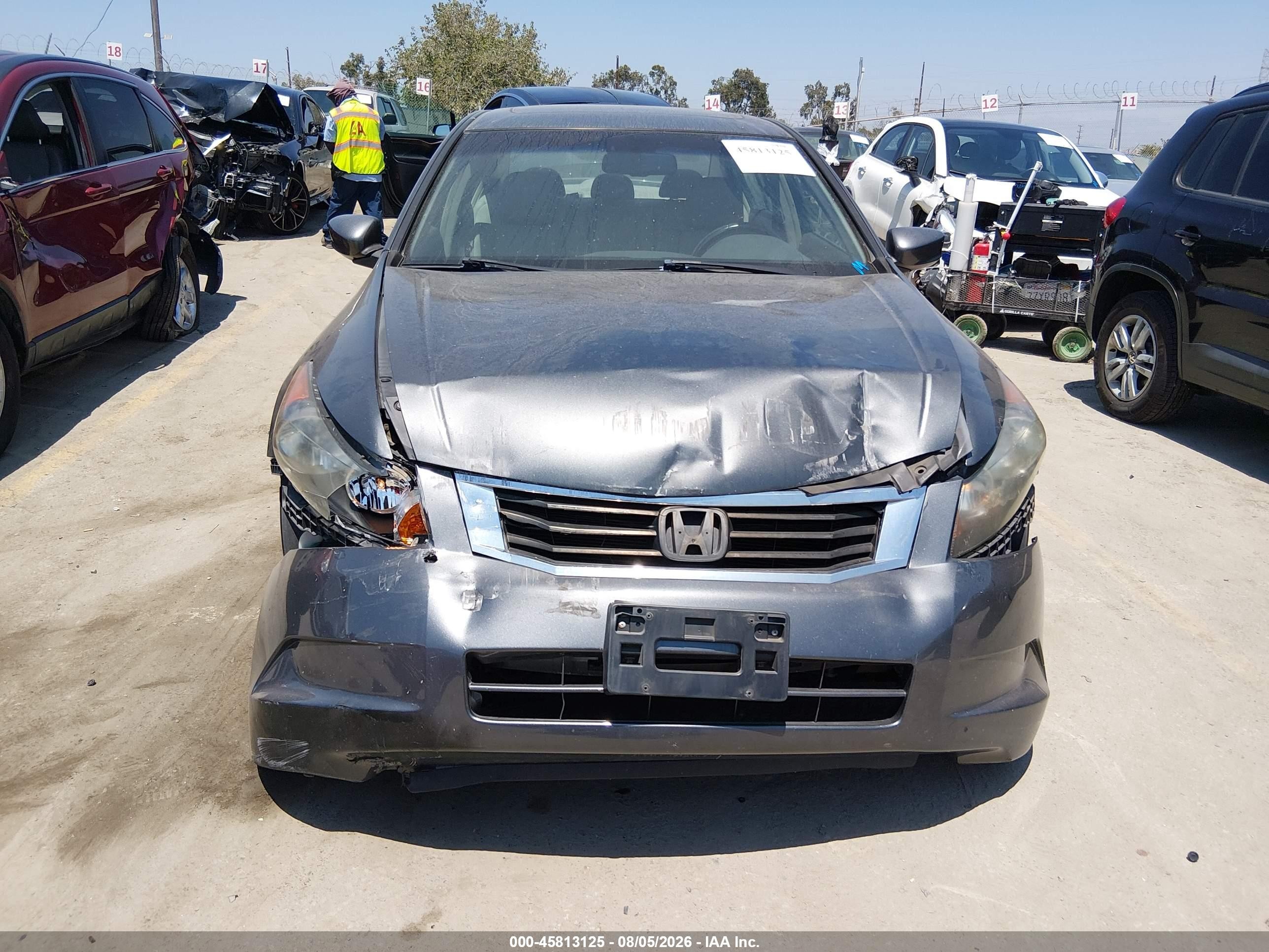 2009 Honda Accord 2.4 Ex-l Gray vin: 1HGCP26879A183715