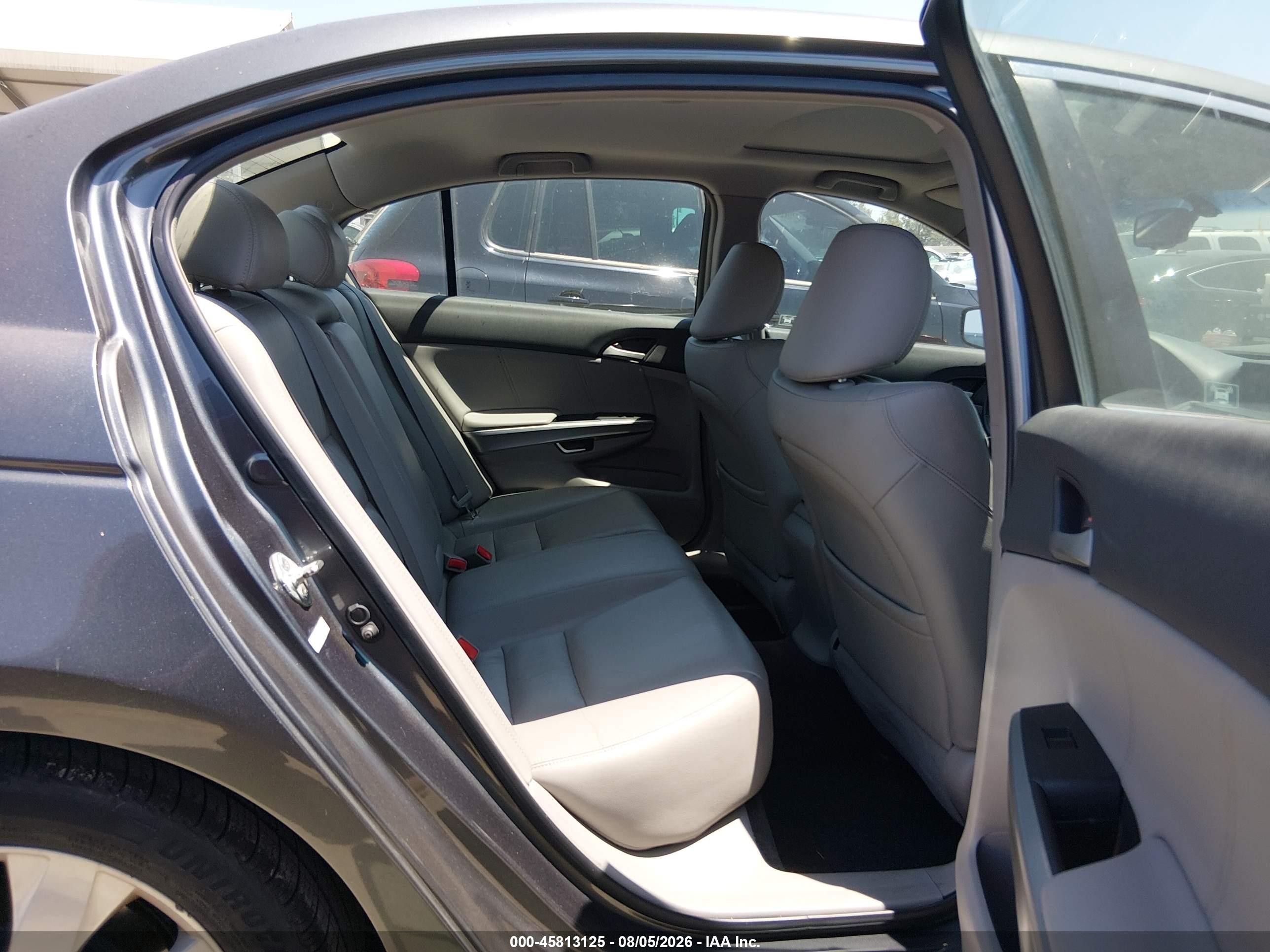 2009 Honda Accord 2.4 Ex-l Gray vin: 1HGCP26879A183715