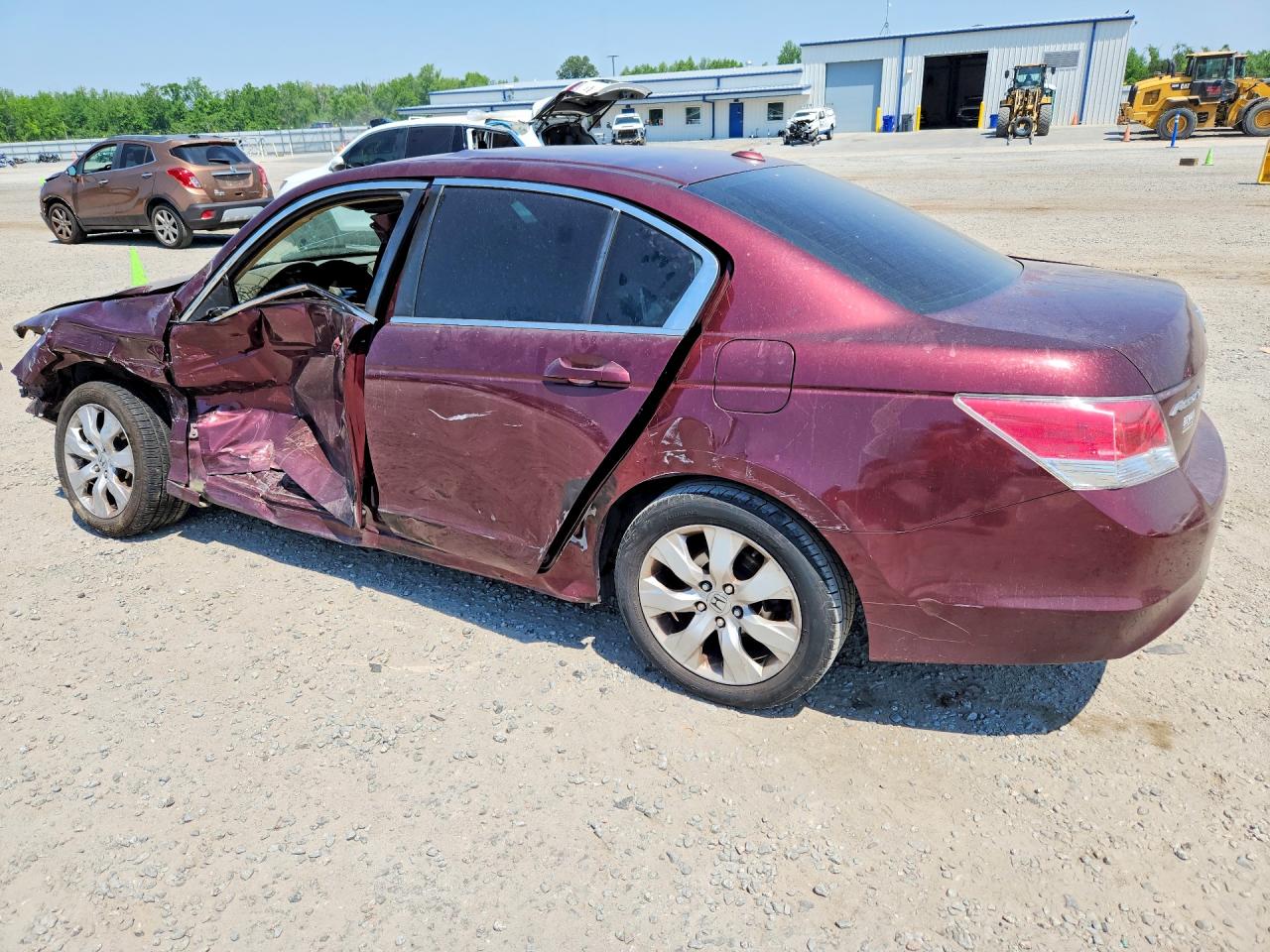 2008 Honda Accord Exl Purple vin: 1HGCP26888A054574