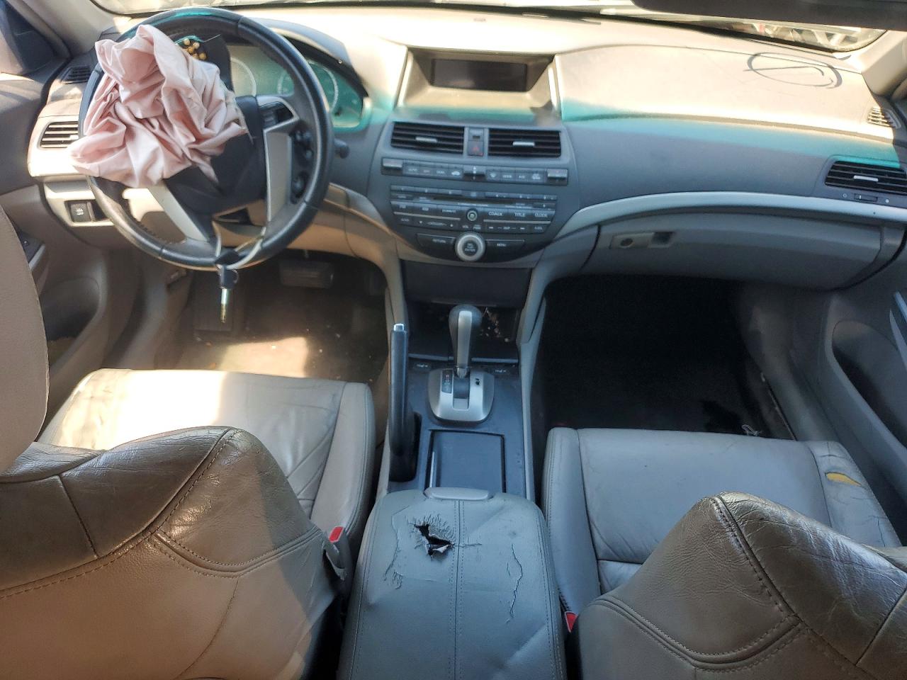 2008 Honda Accord Exl Gray vin: 1HGCP26888A055112