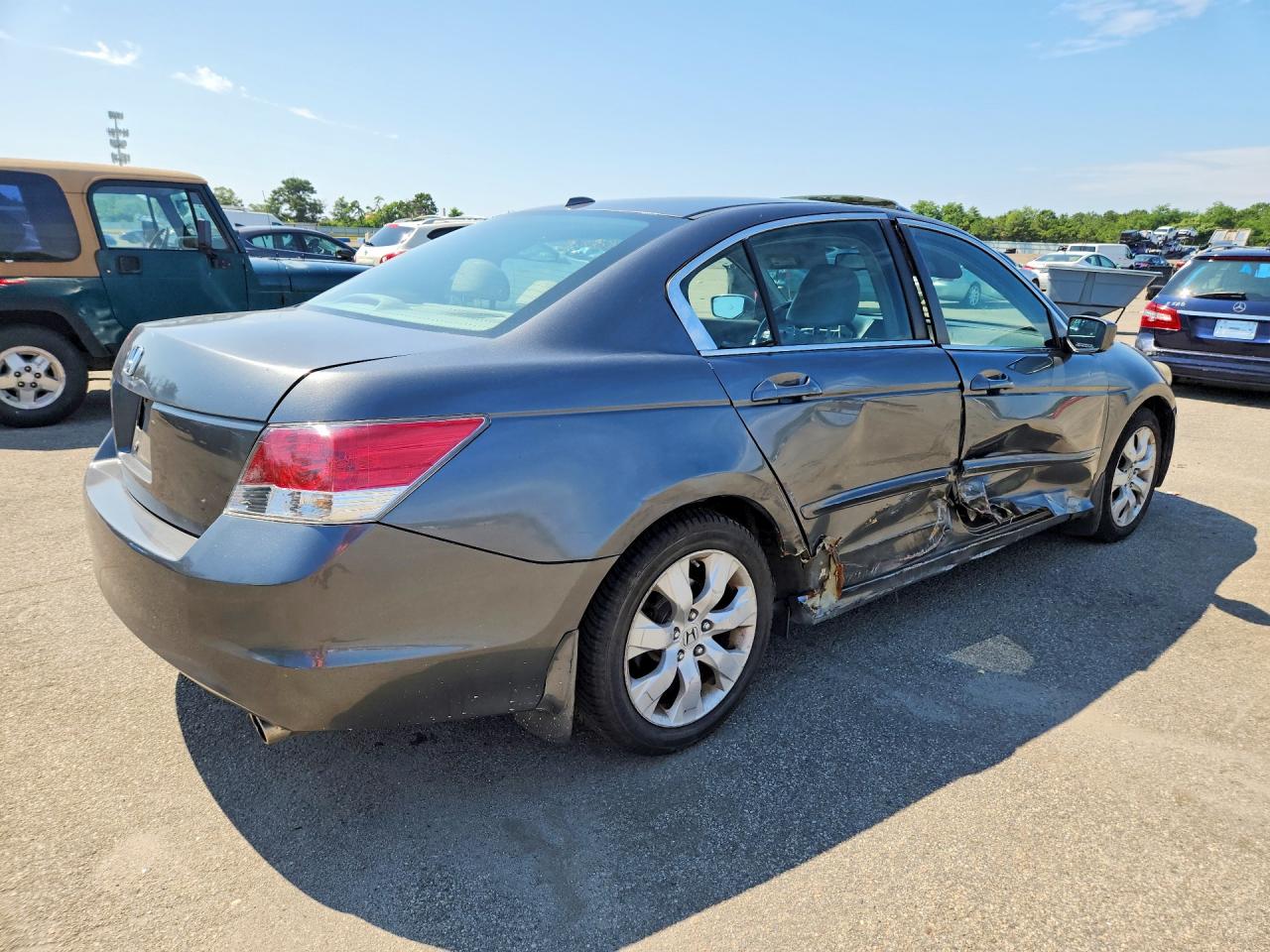 2008 Honda Accord Exl Gray vin: 1HGCP26888A058964