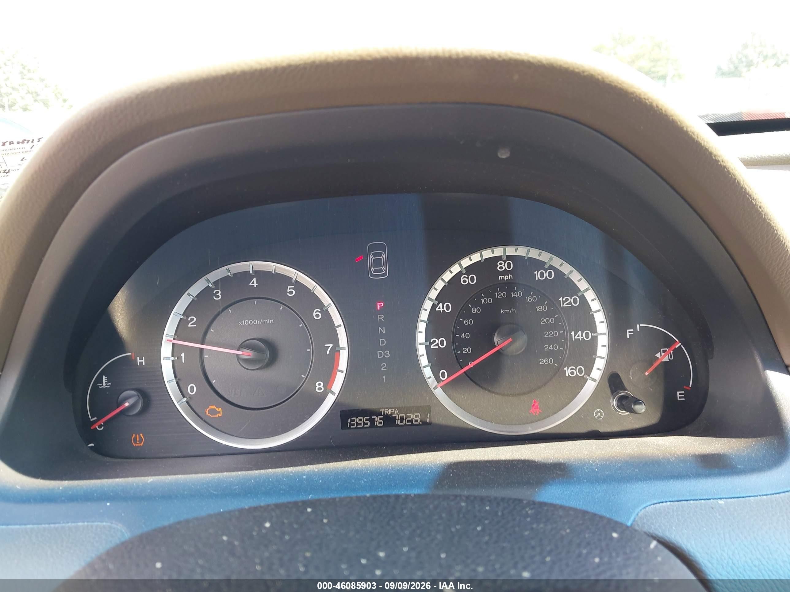 2008 Honda Accord 2.4 Ex-l Maroon vin: 1HGCP26888A087655