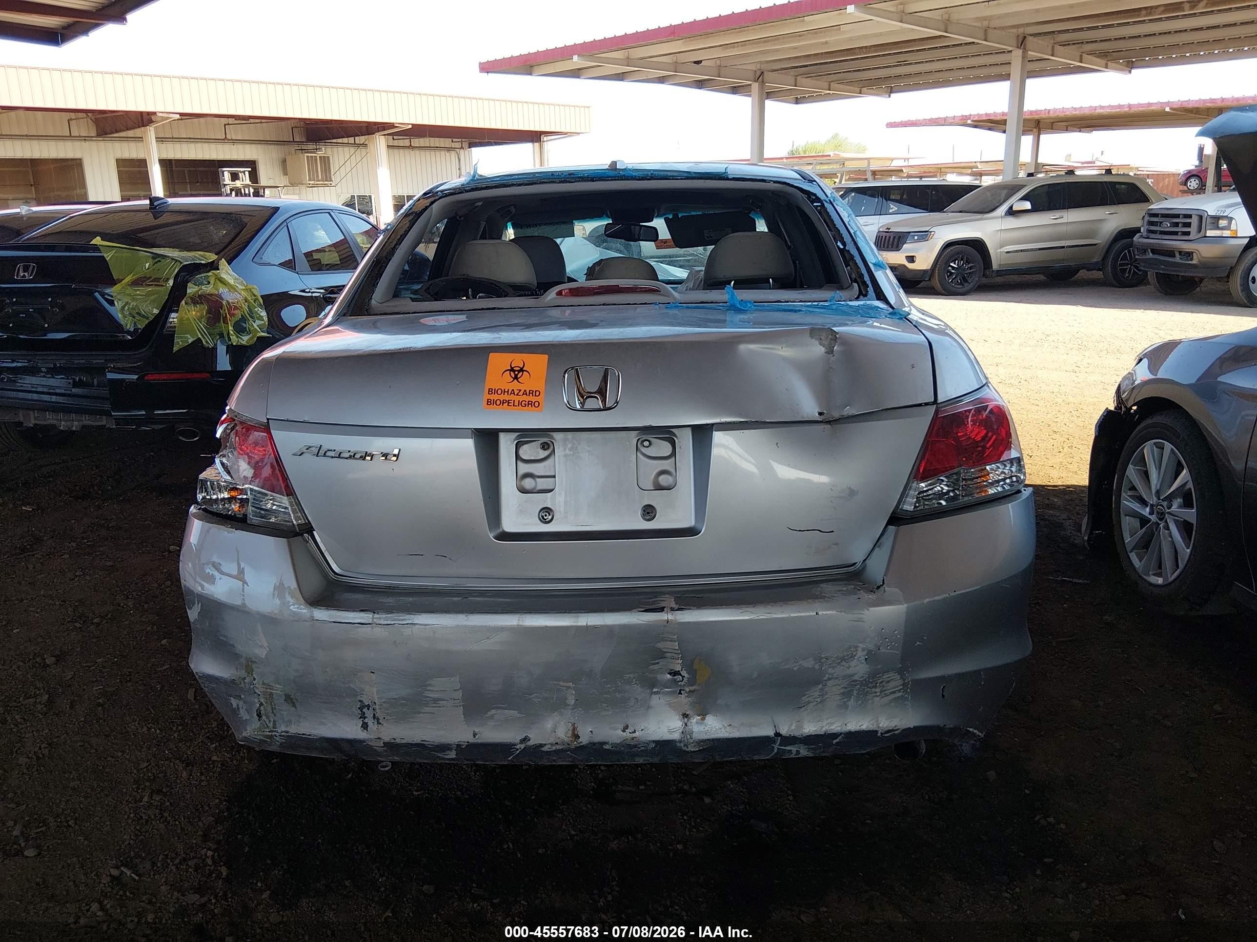 2008 Honda Accord 2.4 Ex-l Gray vin: 1HGCP26888A122856