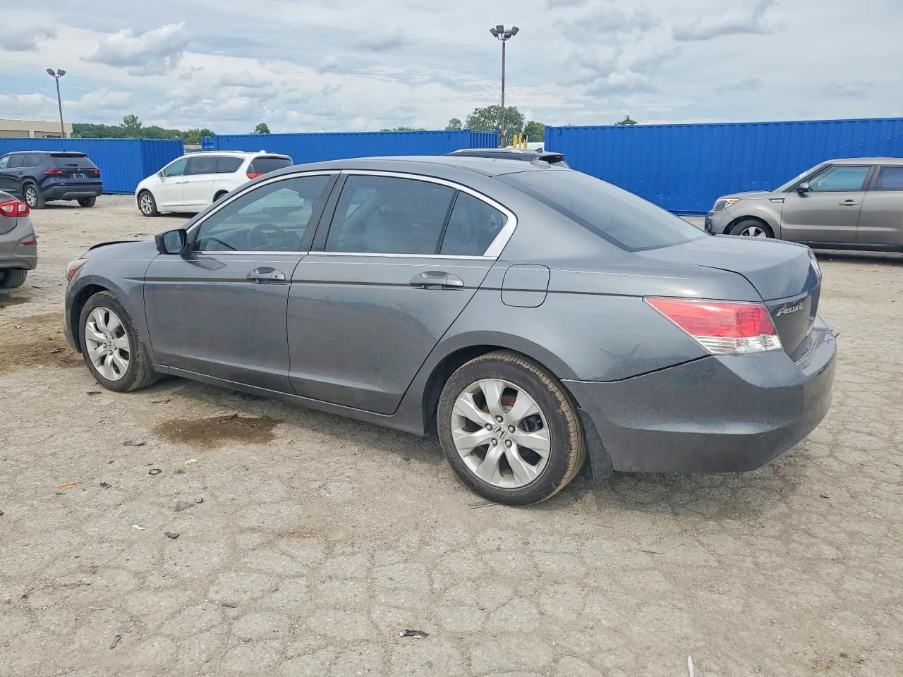 2008 Honda Accord Exl Серый vin: 1HGCP26888A127197