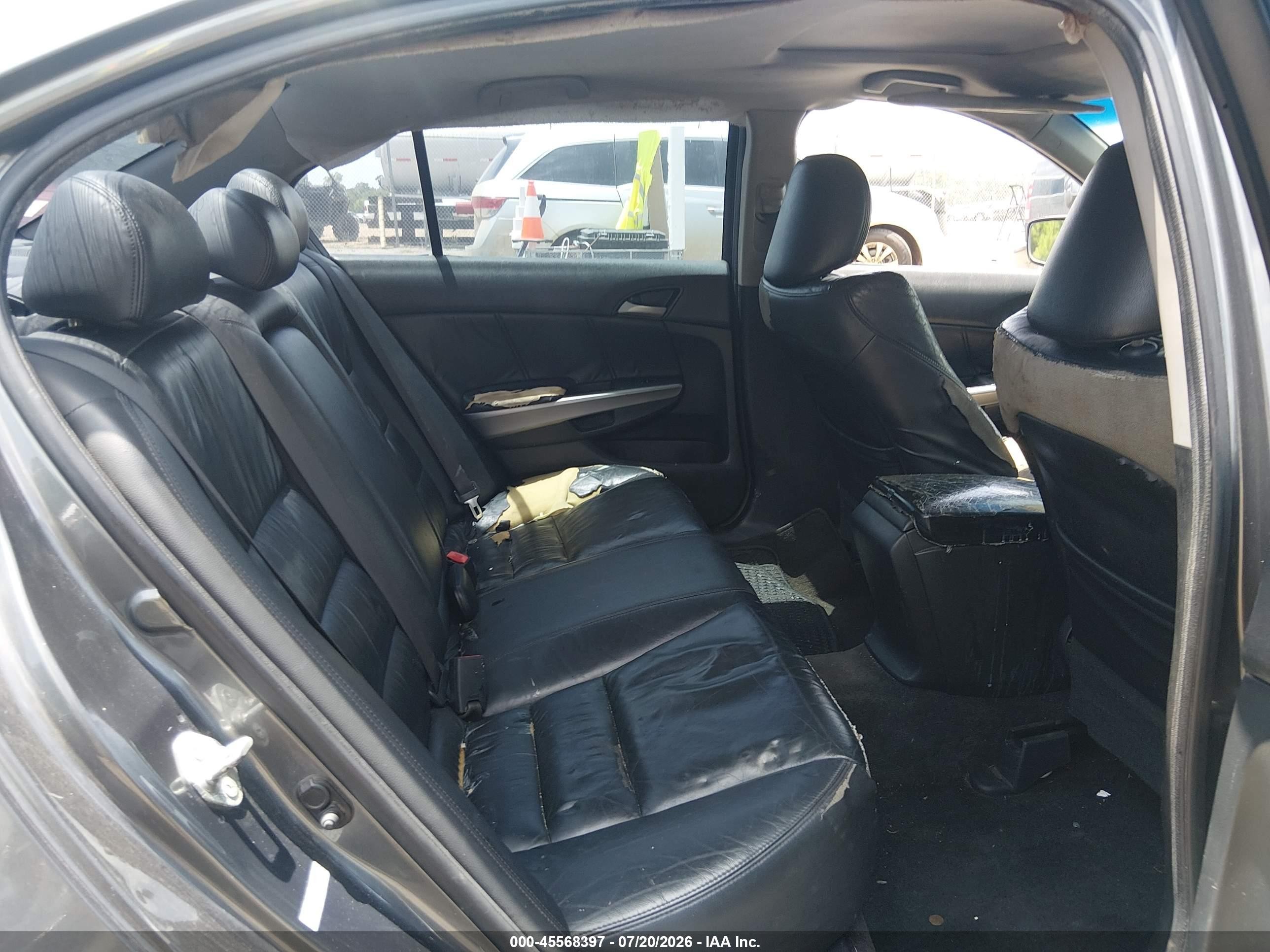 2008 Honda Accord 2.4 Ex-l Gray vin: 1HGCP26888A131623