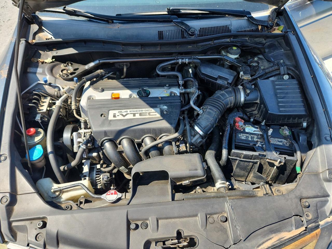 2009 Honda Accord Exl Серый vin: 1HGCP26889A022161
