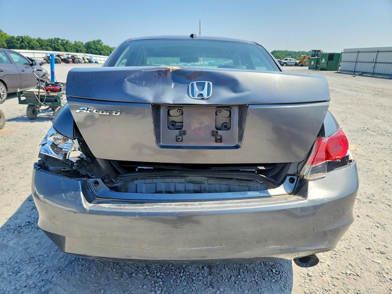2009 Honda Accord Exl Серый vin: 1HGCP26889A022161