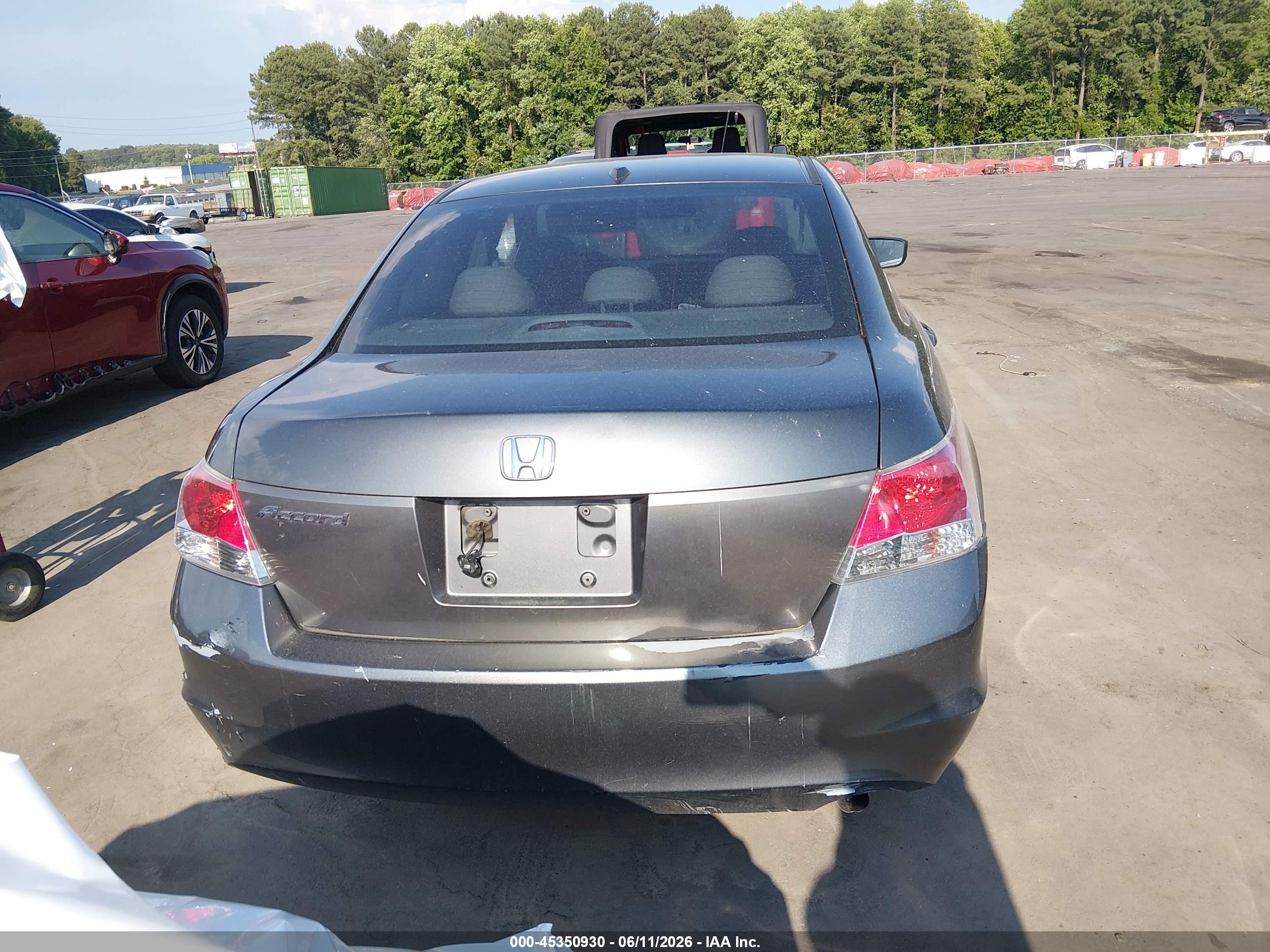 2009 Honda Accord 2.4 Ex-l Gray vin: 1HGCP26889A024430