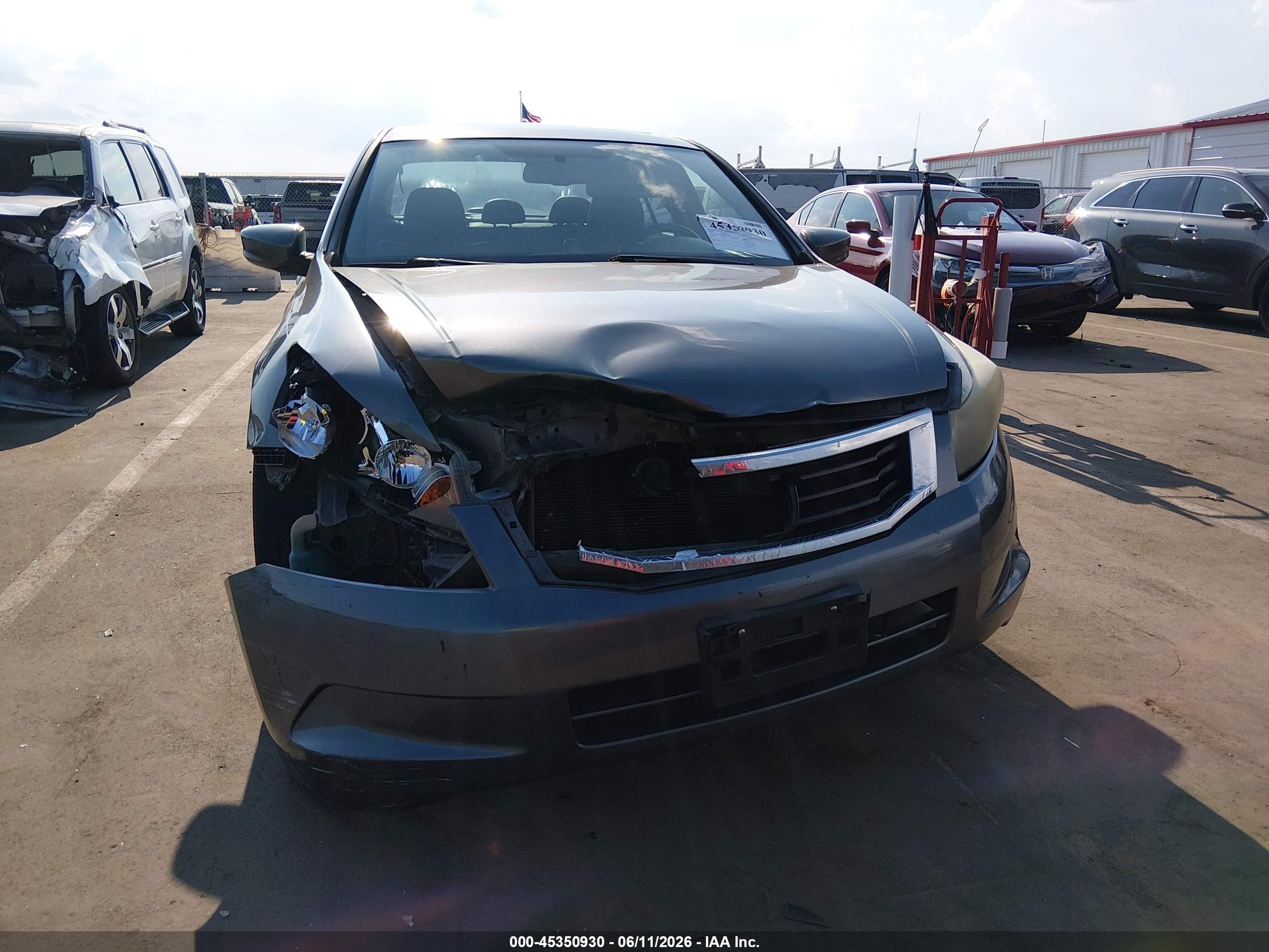 2009 Honda Accord 2.4 Ex-l Gray vin: 1HGCP26889A024430
