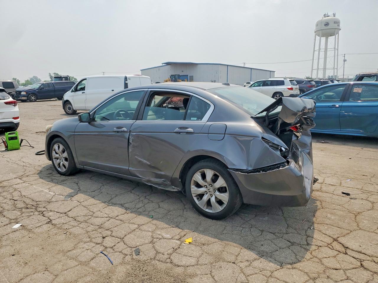 2009 Honda Accord Exl Gray vin: 1HGCP26889A024671