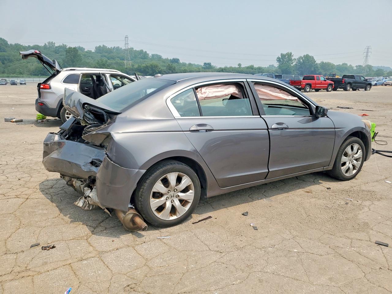 2009 Honda Accord Exl Gray vin: 1HGCP26889A024671