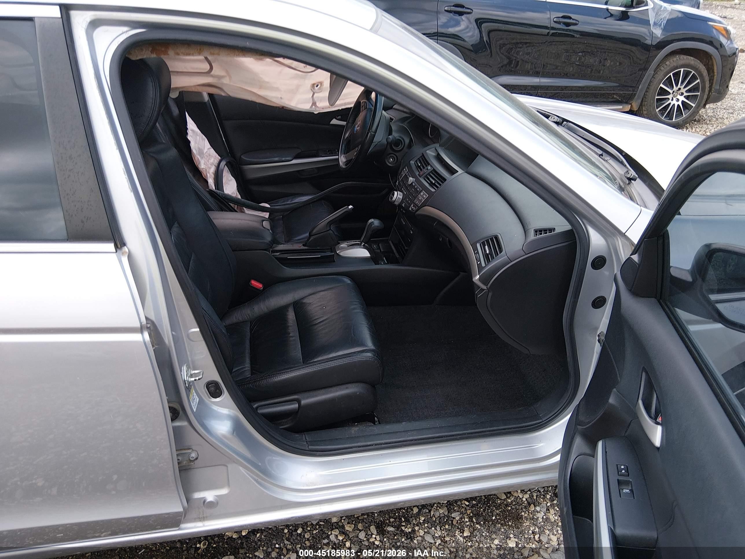 2009 Honda Accord 2.4 Ex-l Silver vin: 1HGCP26889A047593