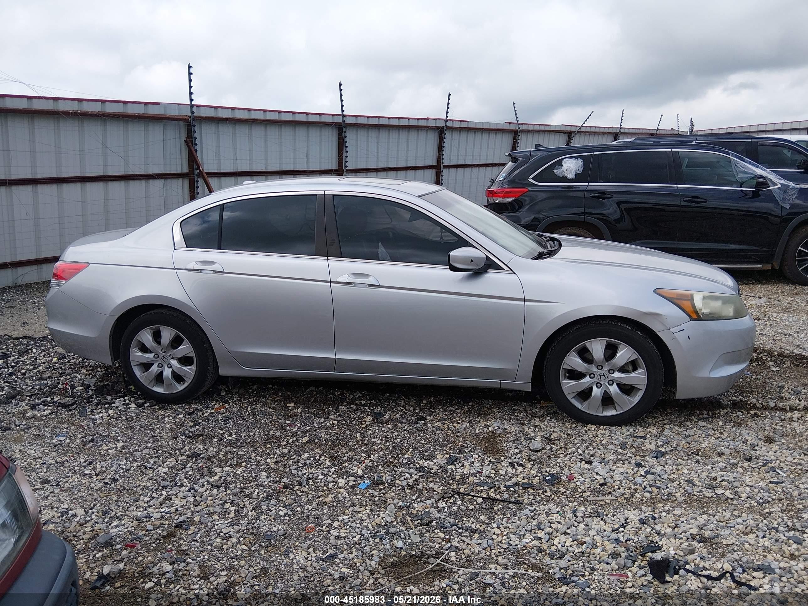 2009 Honda Accord 2.4 Ex-l Silver vin: 1HGCP26889A047593