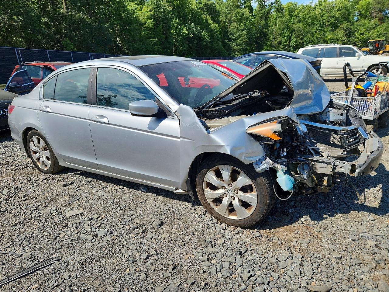 2009 Honda Accord Exl Silver vin: 1HGCP26889A085213