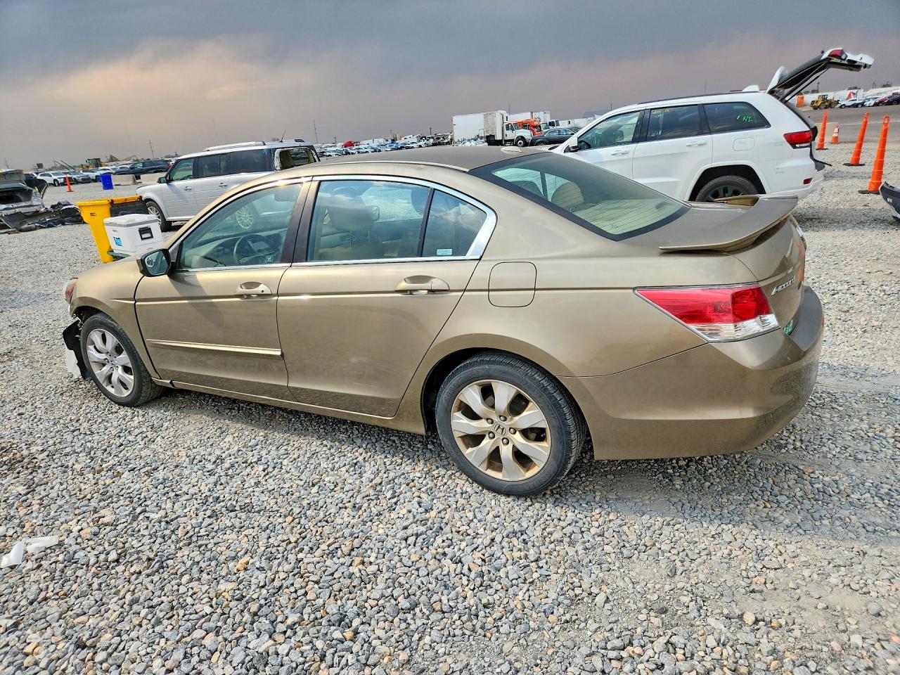 2009 Honda Accord 2d Ex Tan vin: 1HGCP26889A086510