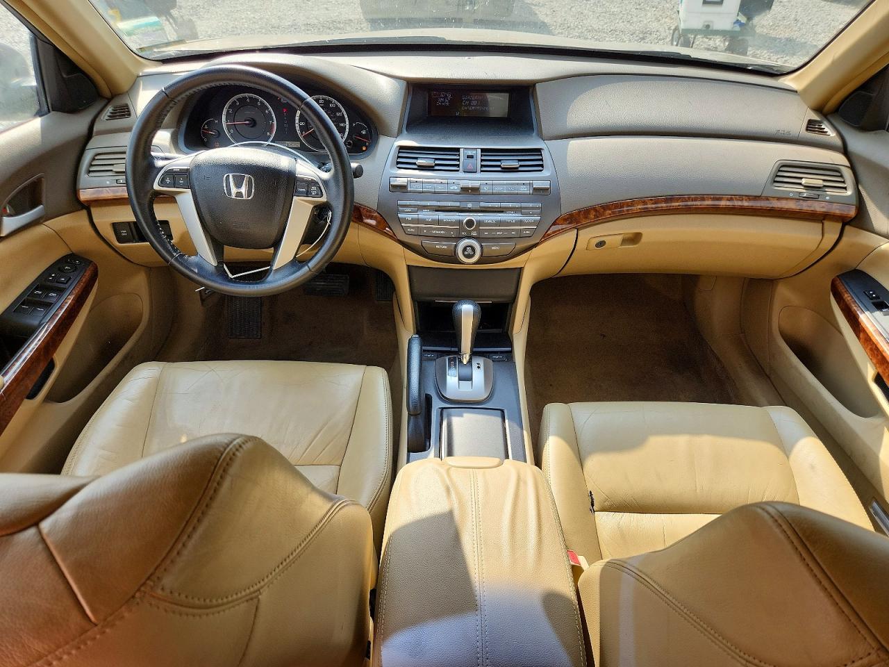 2009 Honda Accord 2d Ex Tan vin: 1HGCP26889A086510