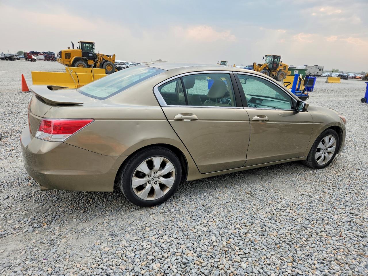 2009 Honda Accord 2d Ex Tan vin: 1HGCP26889A086510