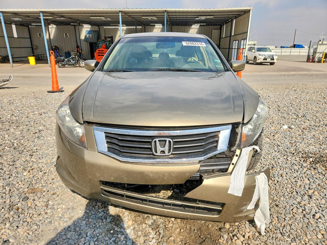 2009 Honda Accord 2d Ex Tan vin: 1HGCP26889A086510