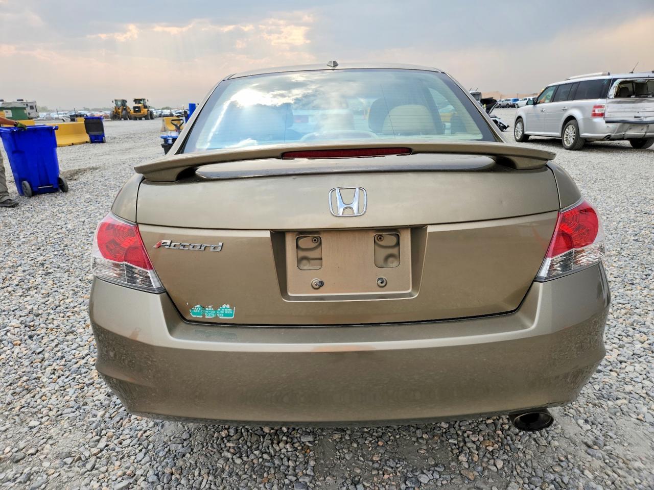 2009 Honda Accord 2d Ex Tan vin: 1HGCP26889A086510