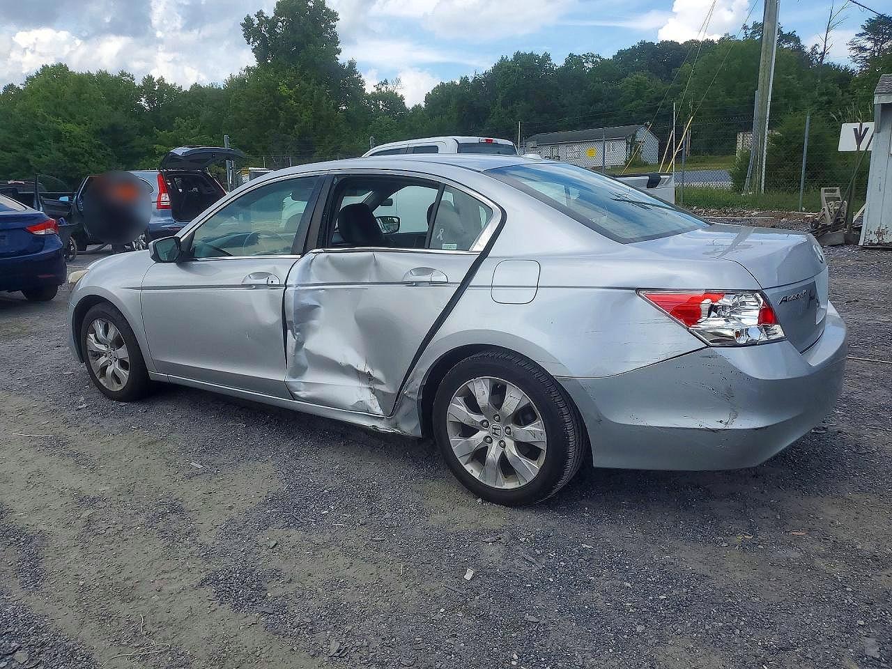 2009 Honda Accord Exl Silver vin: 1HGCP26889A089889