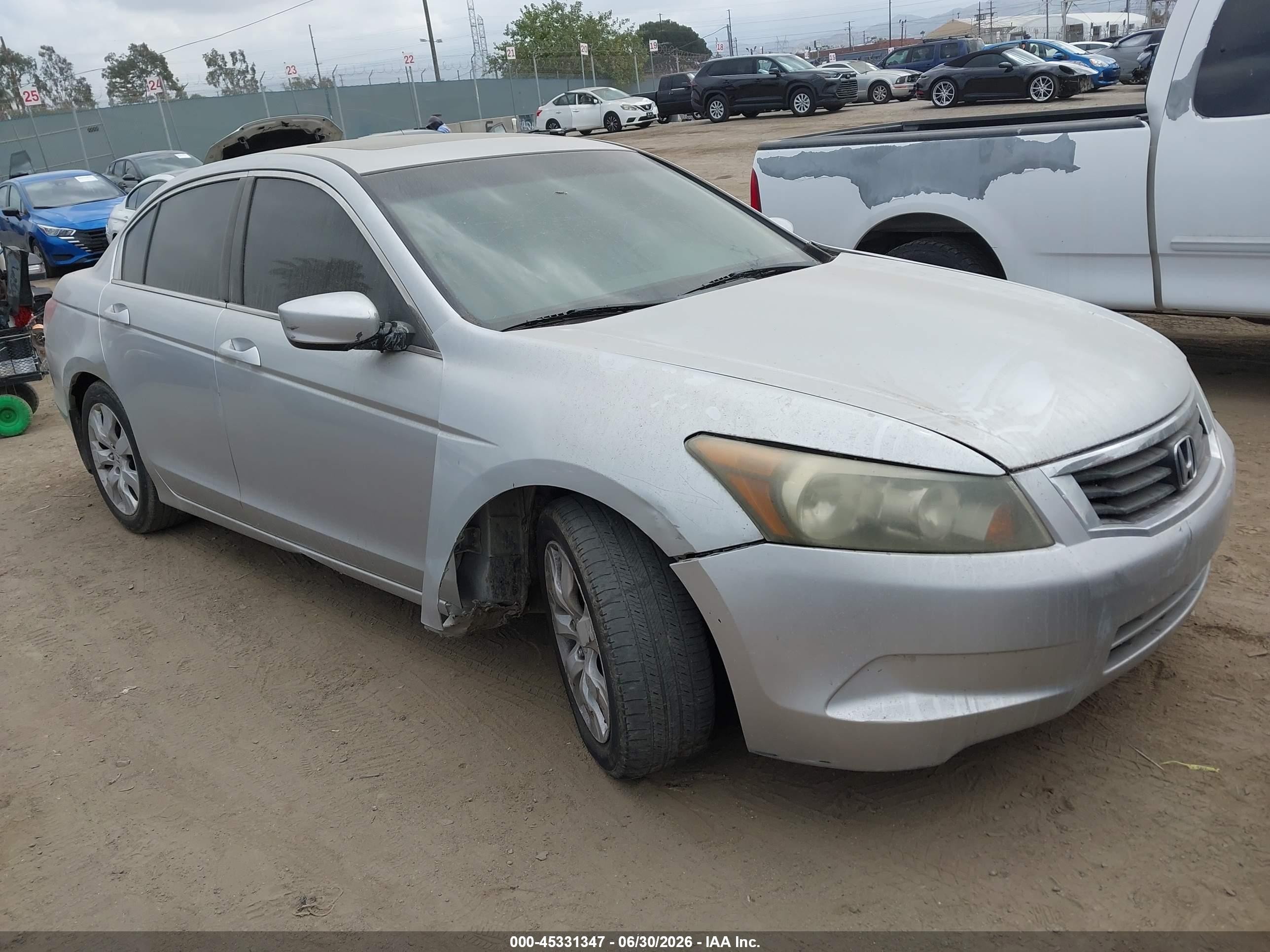 2009 Honda Accord 2.4 Ex-l Silver vin: 1HGCP26889A096731