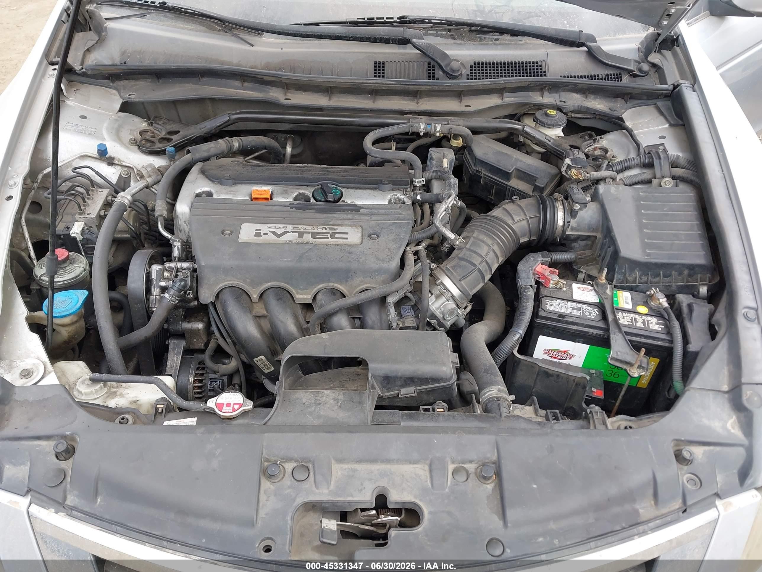 2009 Honda Accord 2.4 Ex-l Silver vin: 1HGCP26889A096731