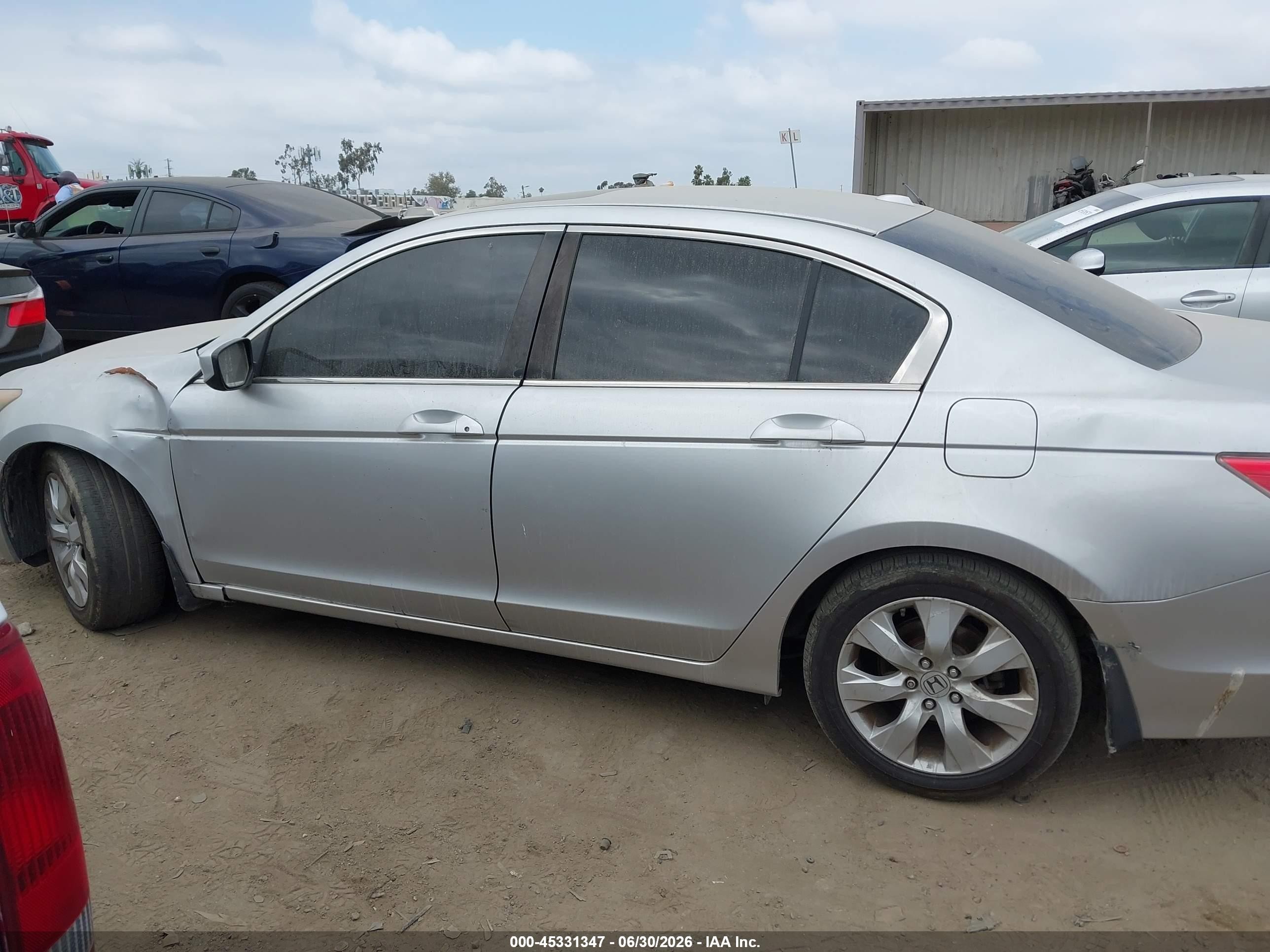 2009 Honda Accord 2.4 Ex-l Silver vin: 1HGCP26889A096731
