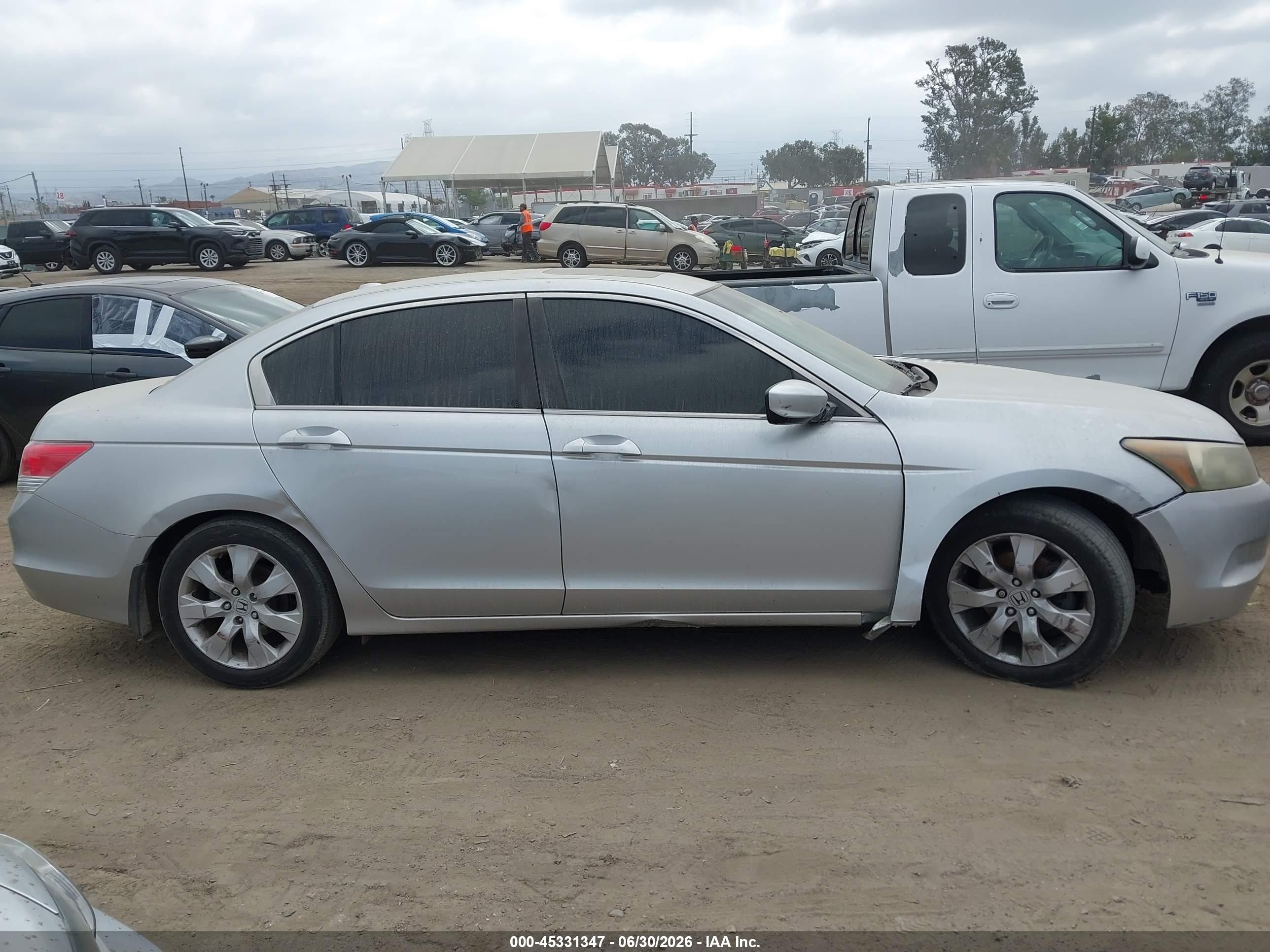 2009 Honda Accord 2.4 Ex-l Silver vin: 1HGCP26889A096731