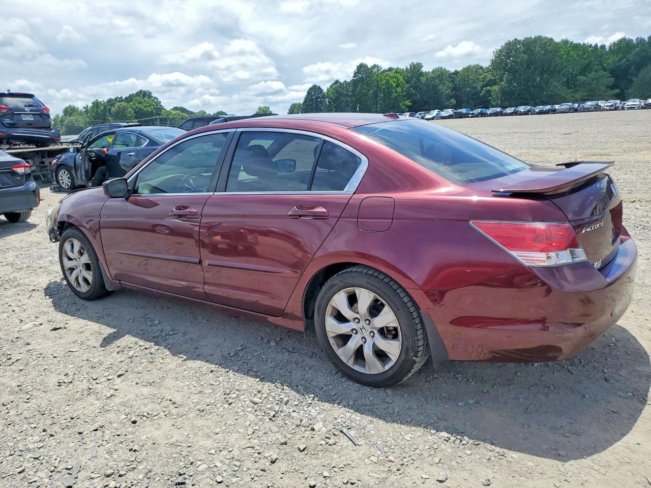 2009 Honda Accord Exl Maroon vin: 1HGCP26889A106397
