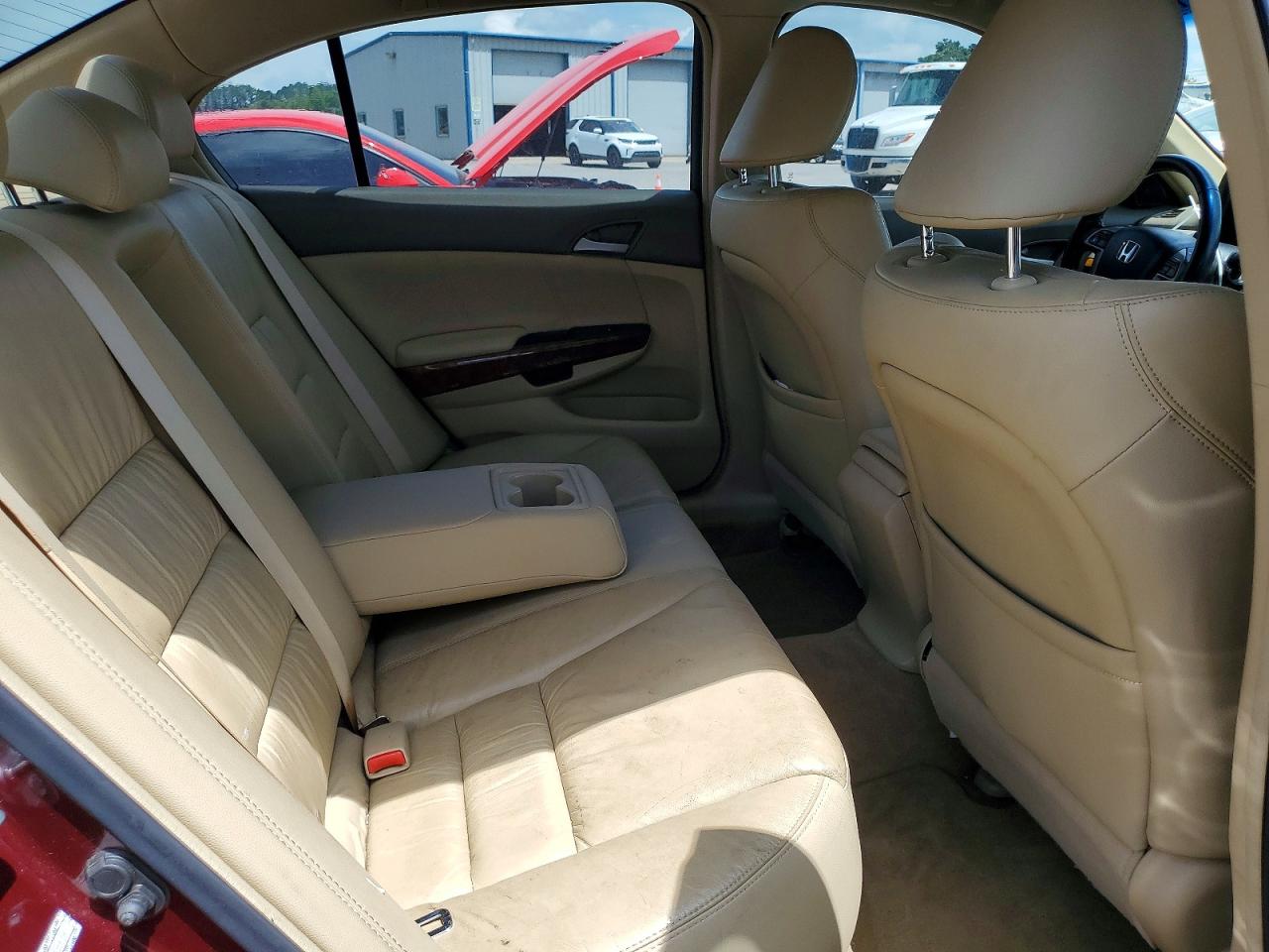 2009 Honda Accord Exl Maroon vin: 1HGCP26889A106397