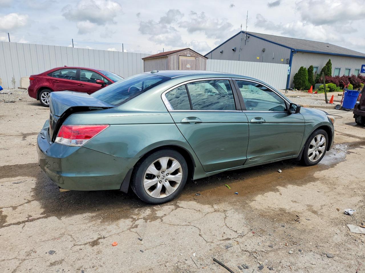 2009 Honda Accord Exl Green vin: 1HGCP26889A109574