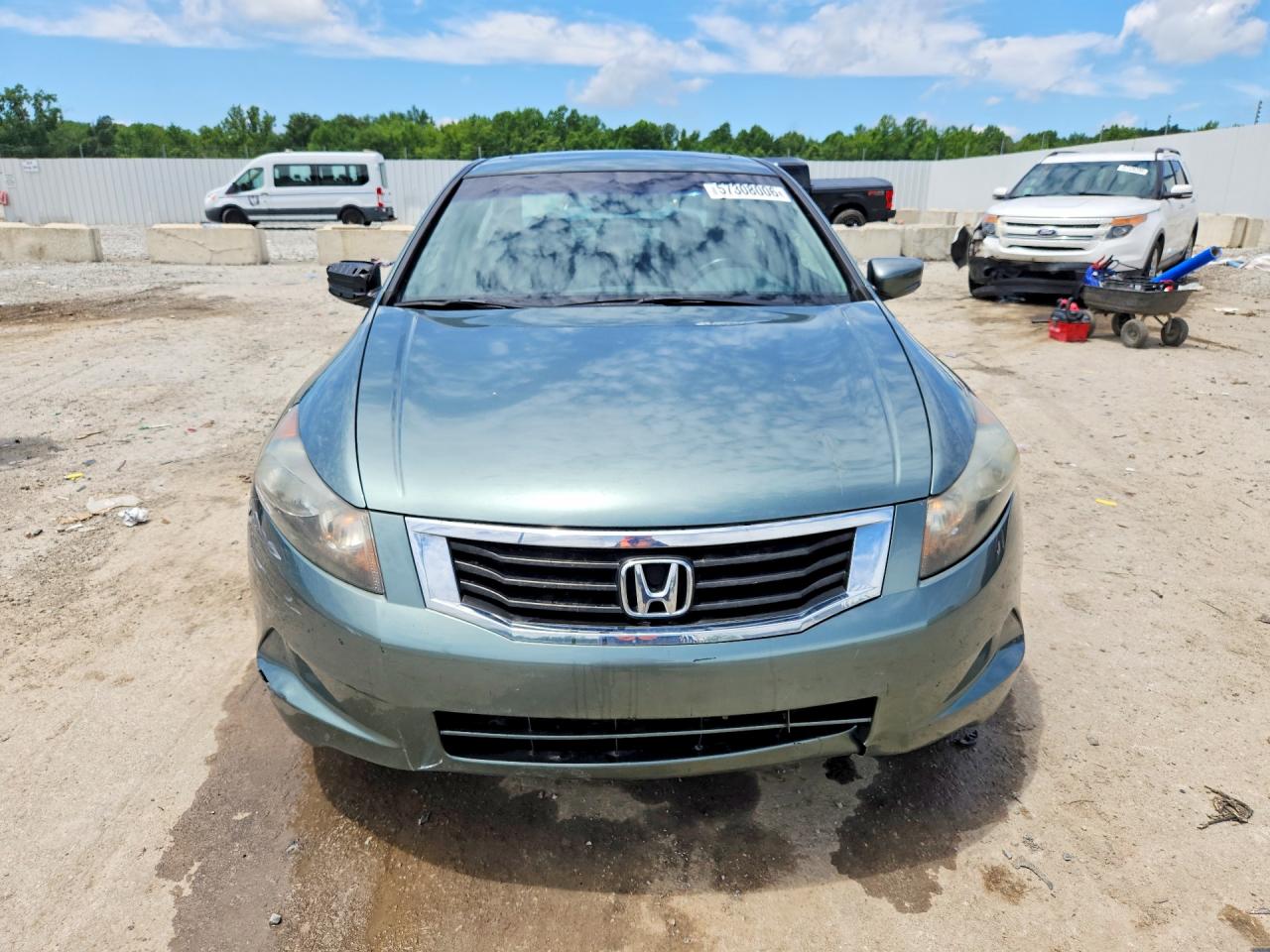 2009 Honda Accord Exl Green vin: 1HGCP26889A109574