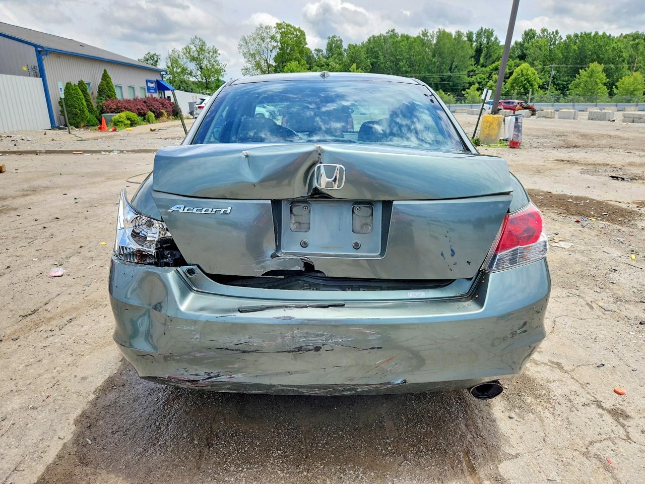 2009 Honda Accord Exl Green vin: 1HGCP26889A109574
