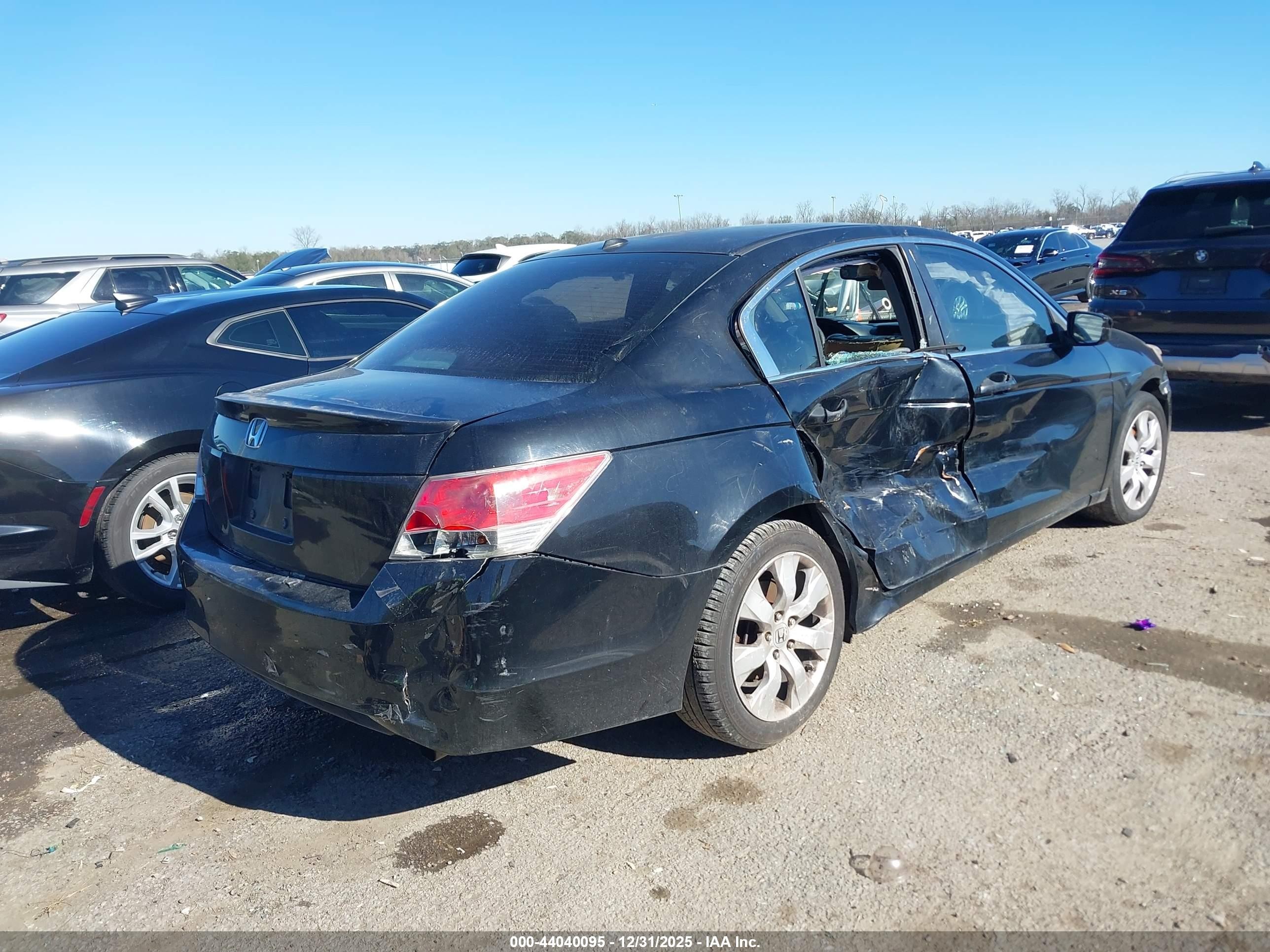 2009 Honda Accord 2.4 Ex-l Black vin: 1HGCP26889A111969