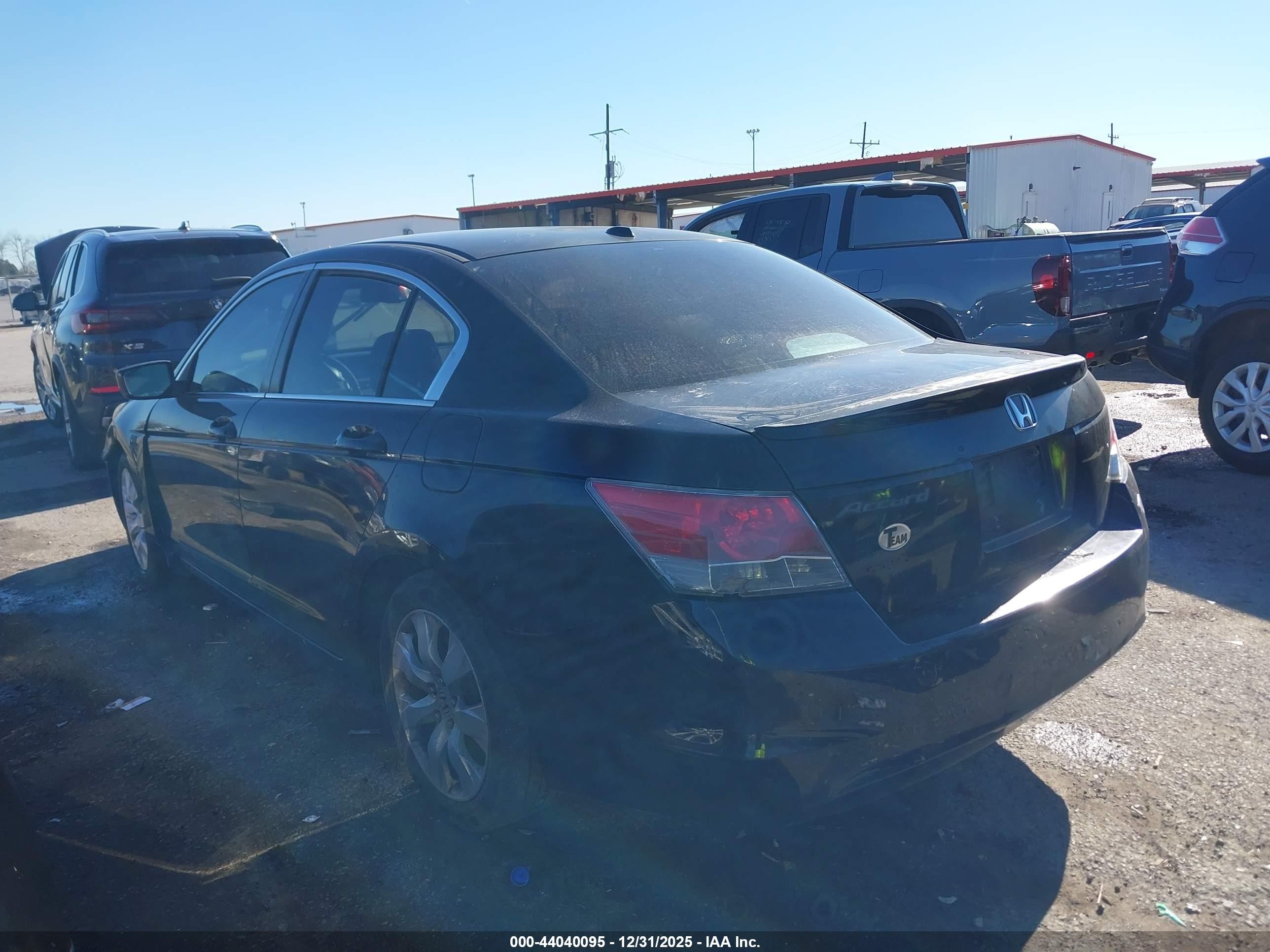 2009 Honda Accord 2.4 Ex-l Black vin: 1HGCP26889A111969