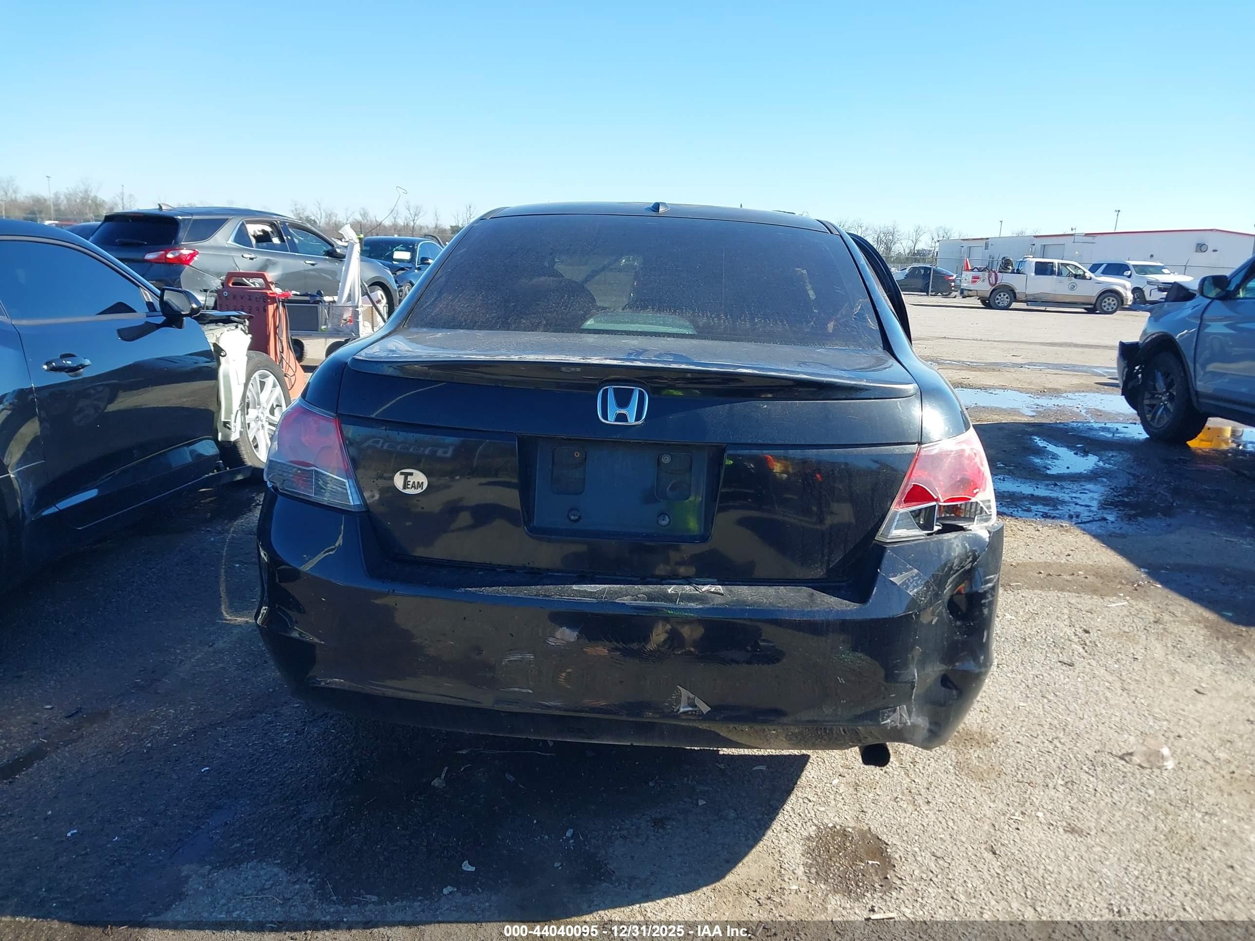 2009 Honda Accord 2.4 Ex-l Black vin: 1HGCP26889A111969