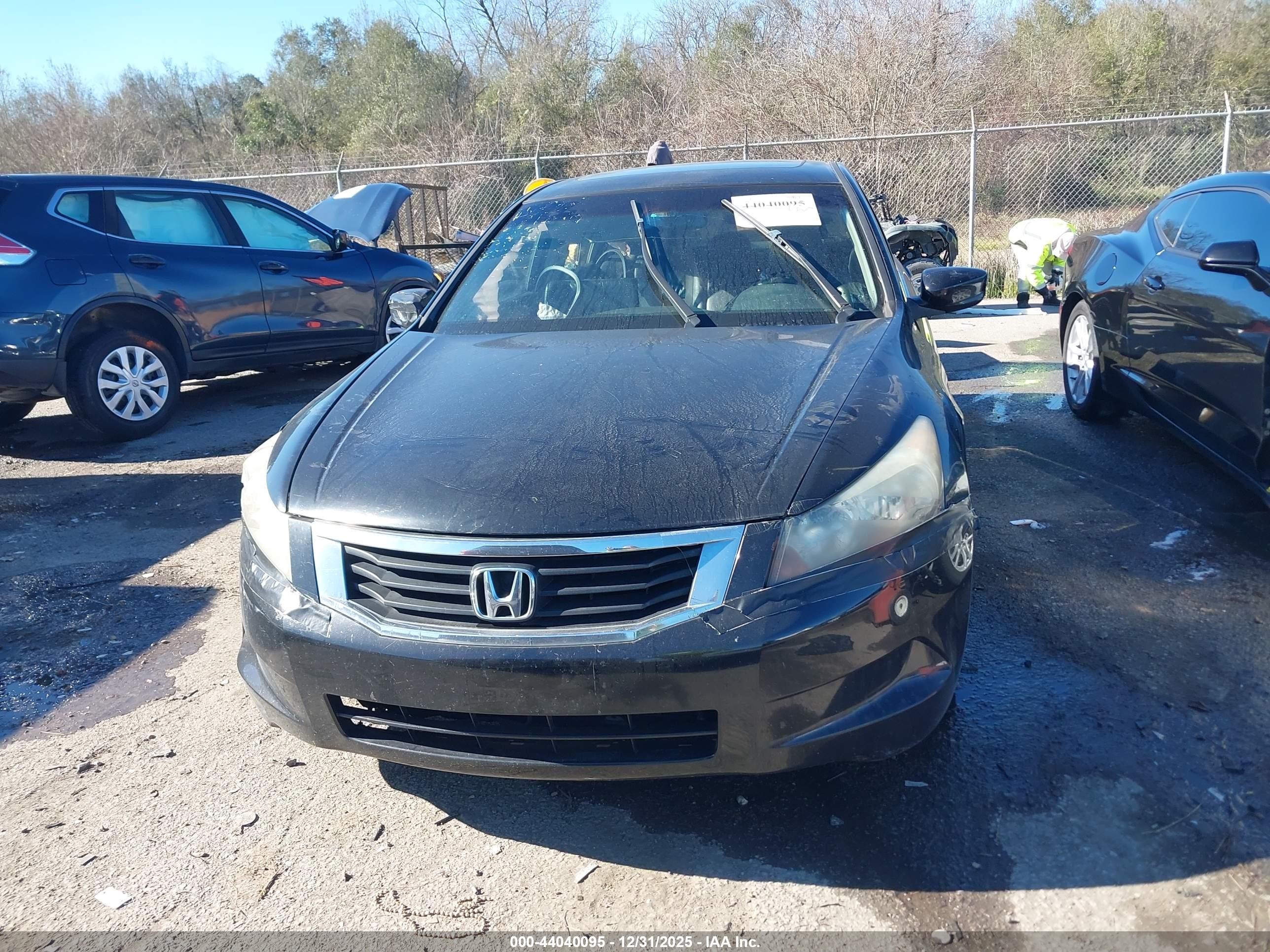 2009 Honda Accord 2.4 Ex-l Black vin: 1HGCP26889A111969
