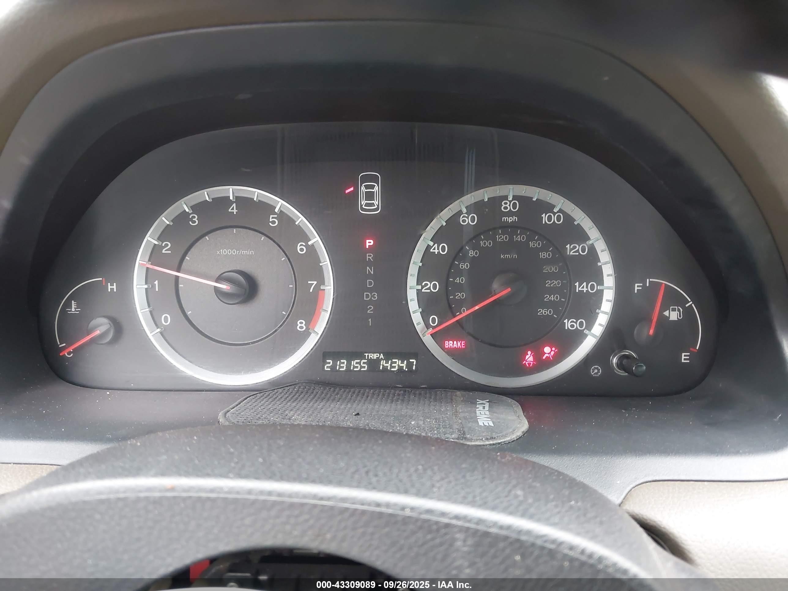 2009 Honda Accord 2.4 Ex-l White vin: 1HGCP26889A113995
