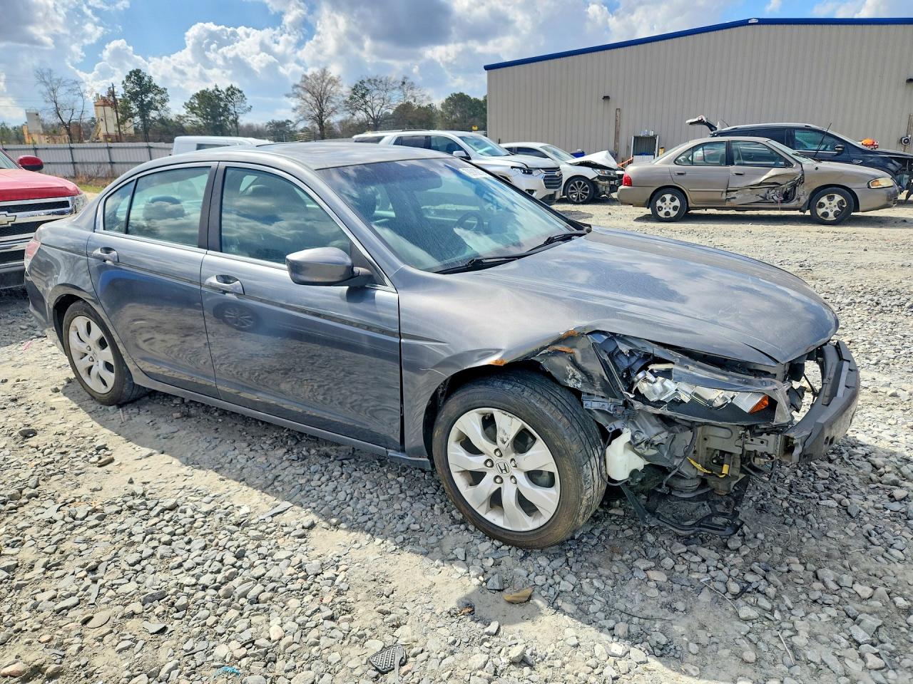 2009 Honda Accord Exl Gray vin: 1HGCP26889A152053
