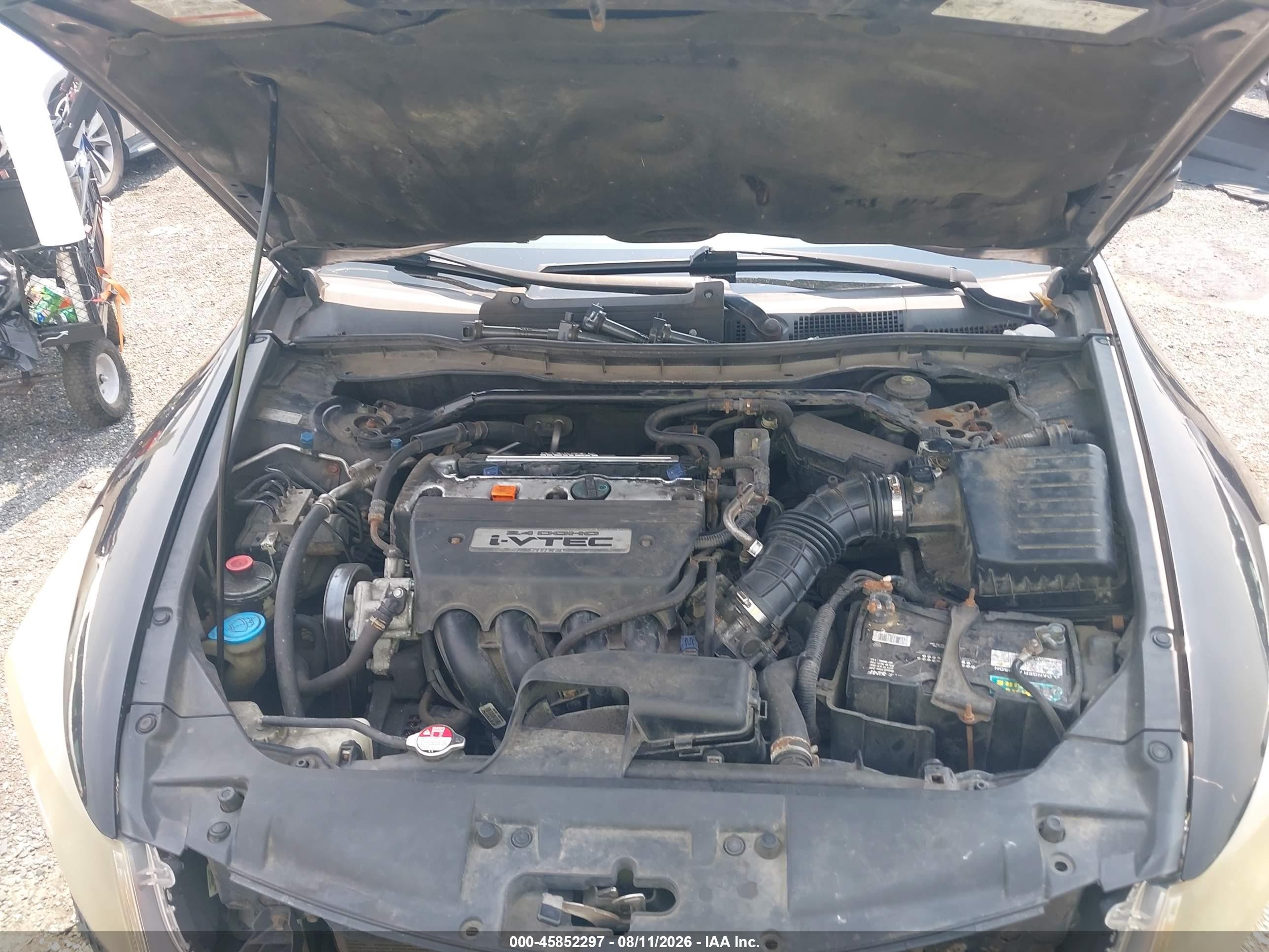 2009 Honda Accord 2.4 Ex-l Black vin: 1HGCP26889A184680