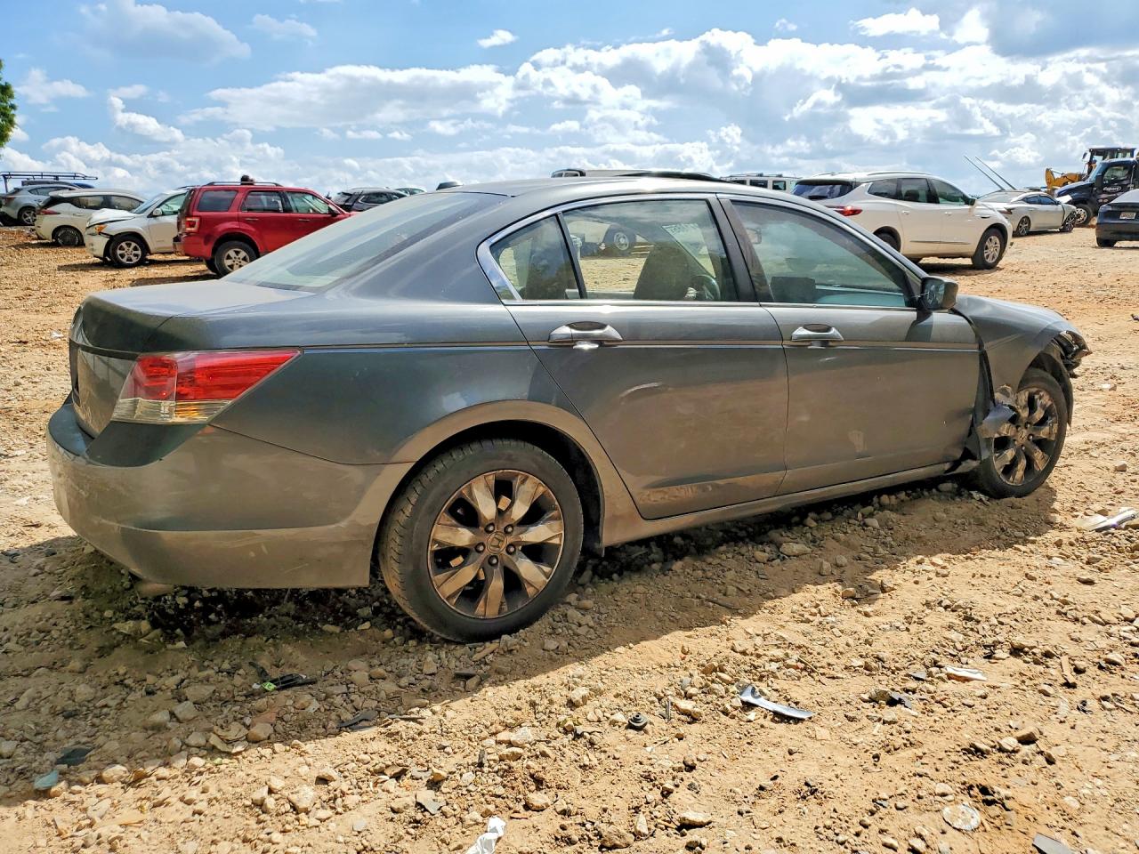 2008 Honda Accord Exl Gray vin: 1HGCP26898A013208